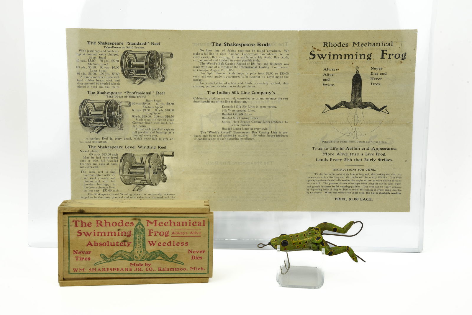 The Rhodes Mechanical Swimming Frog (1 of 5)