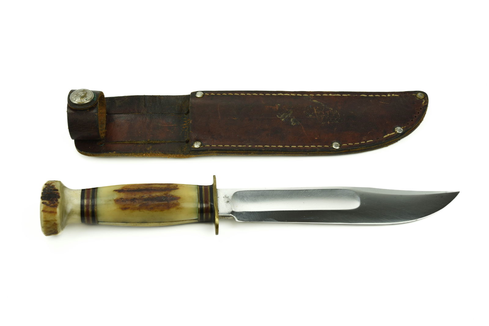 Marbles Stag Handled Hunting Knife (1 of 3)