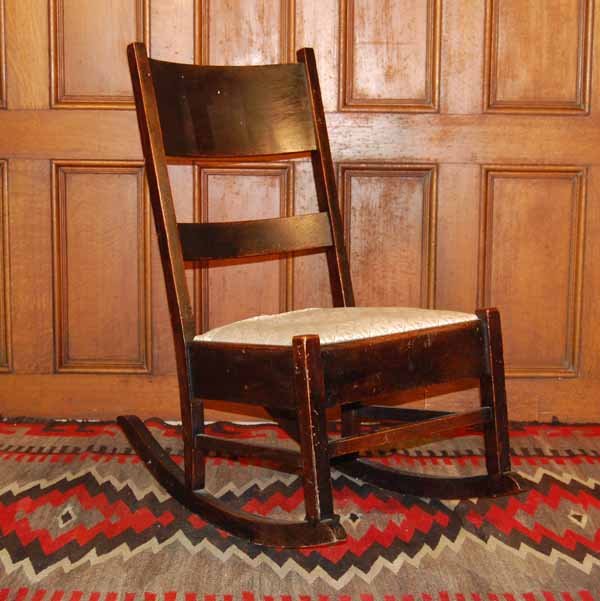 Mission Oak Rocker: Mission Oak Rocker
