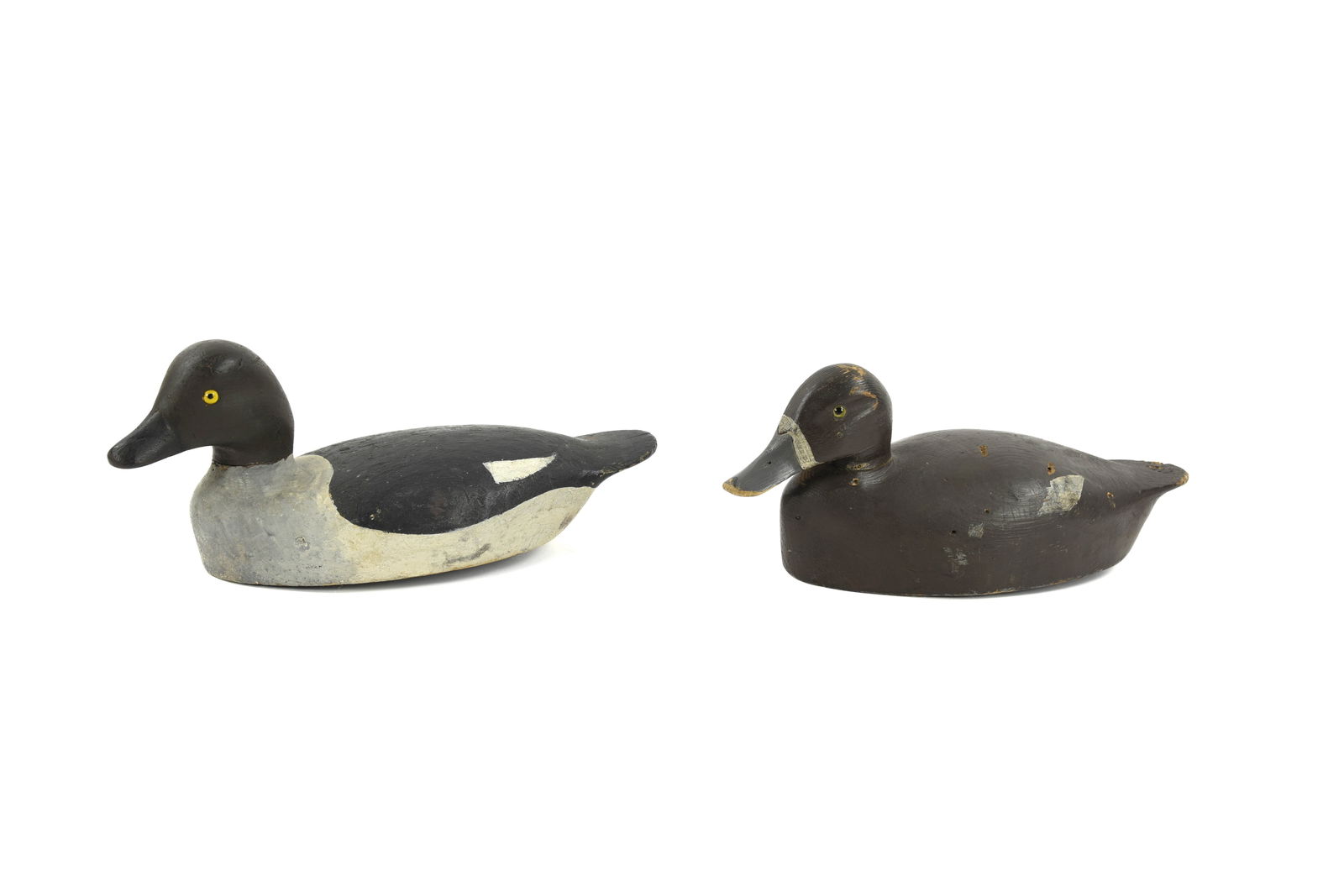 Two St. Lawrence River Duck Decoys (1 of 3)