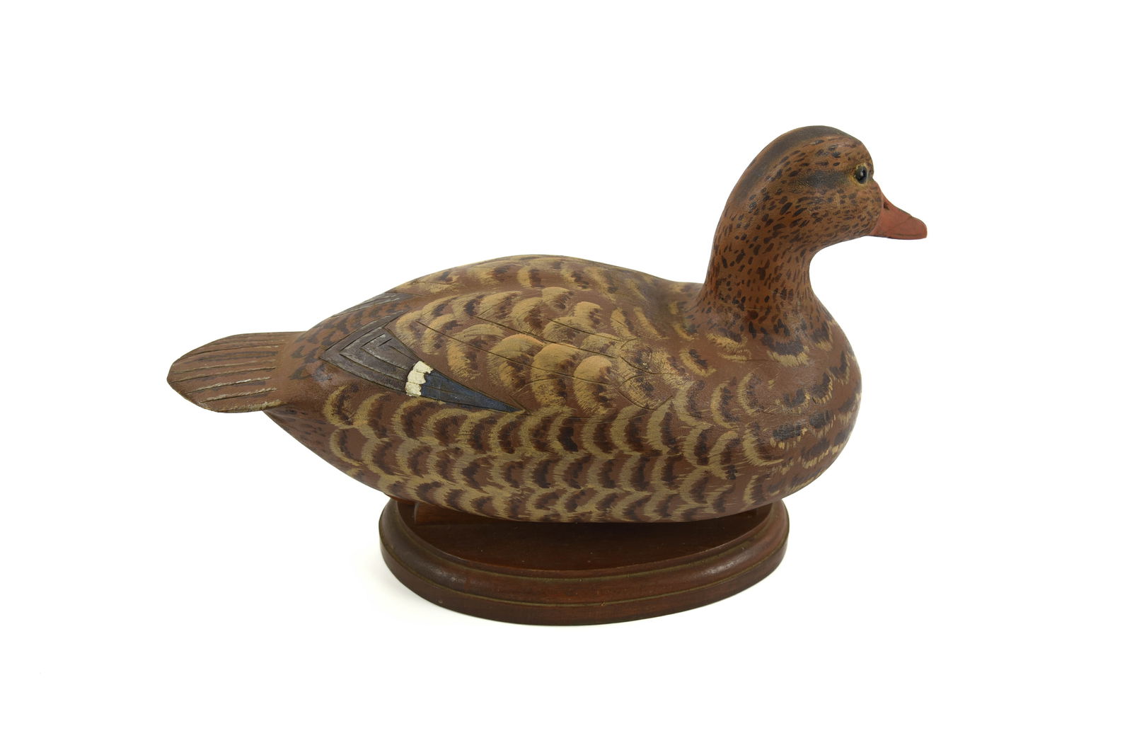 Hollow Hen Teal Duck Decoy (1 of 4)