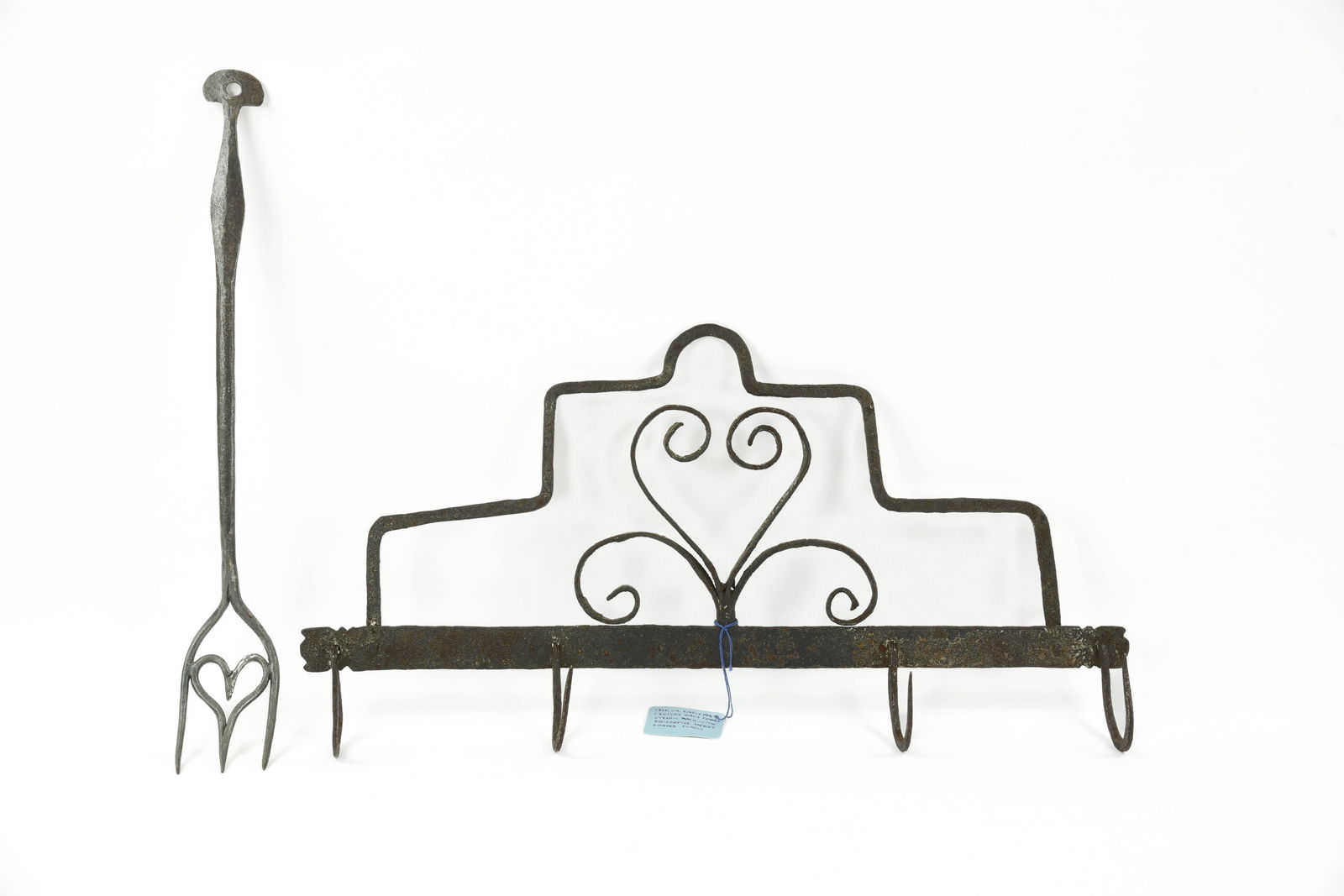 Hand Forged Iron Utensil Rack (1 of 3)