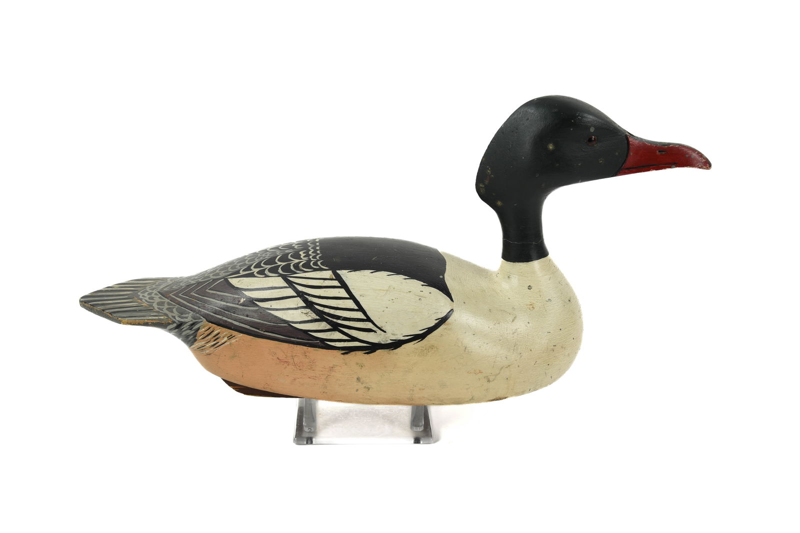Roy Conklin American Merganser Duck Decoy (1 of 5)