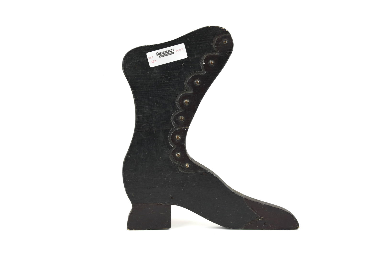 Vintage Ladies Boot Display Sign (1 of 2)