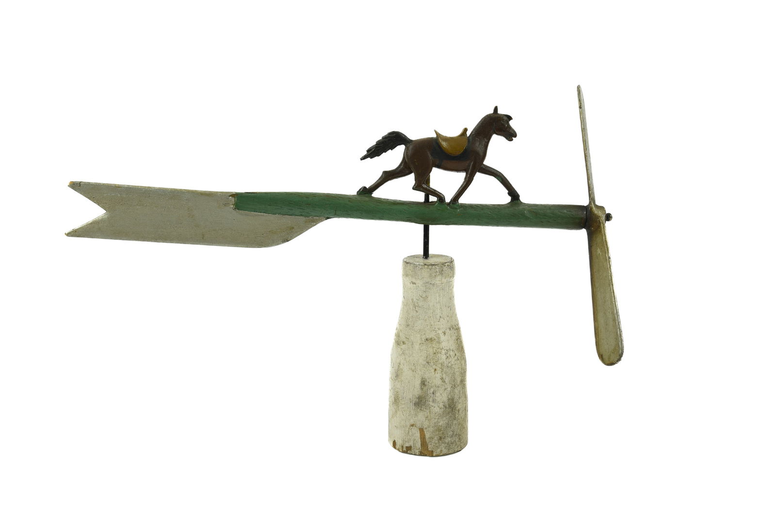 Running Horse Painted Folk Art Weather Vane (1 of 4)