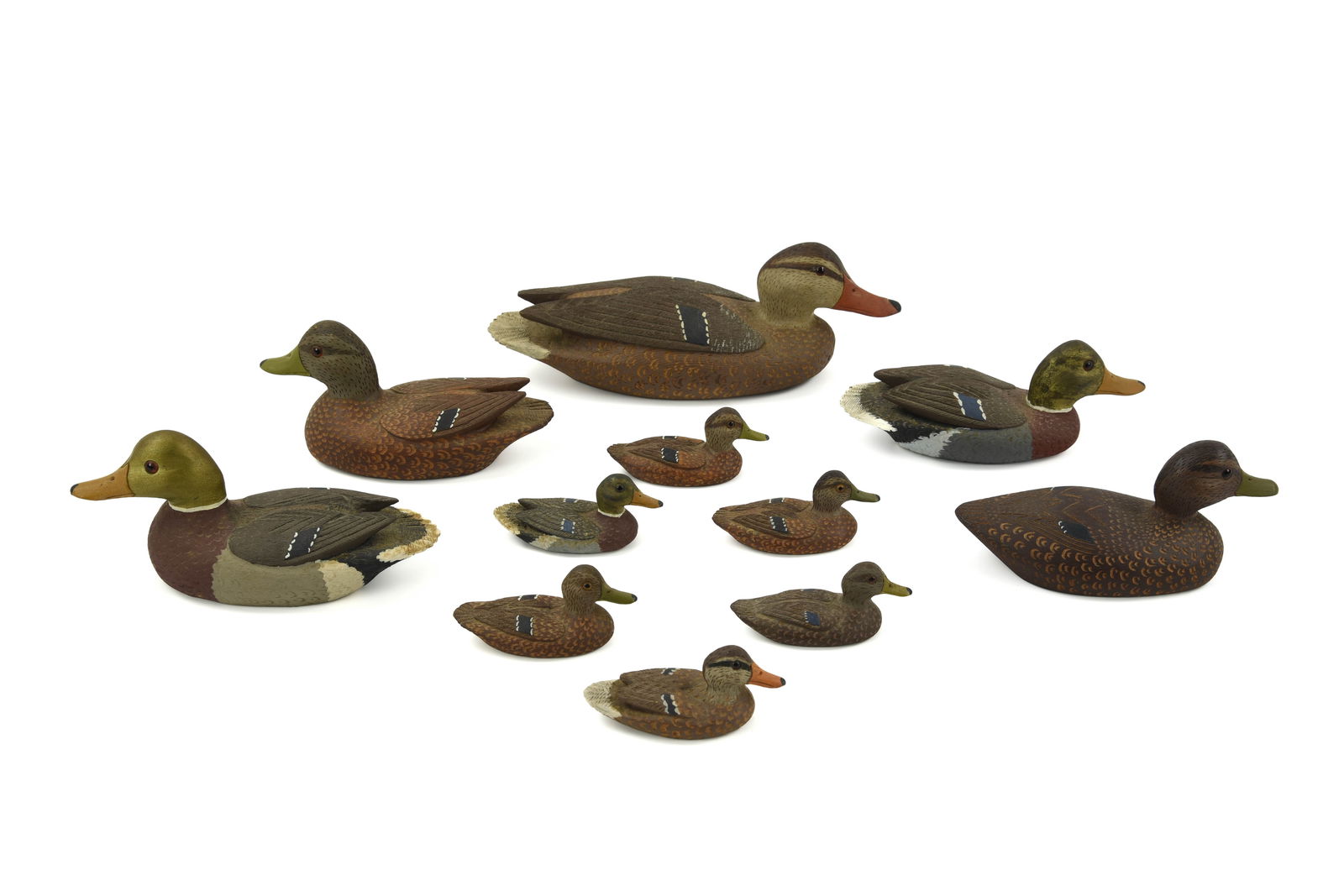 Collection of Henry Patience Miniature Duck Decoys (1 of 3)