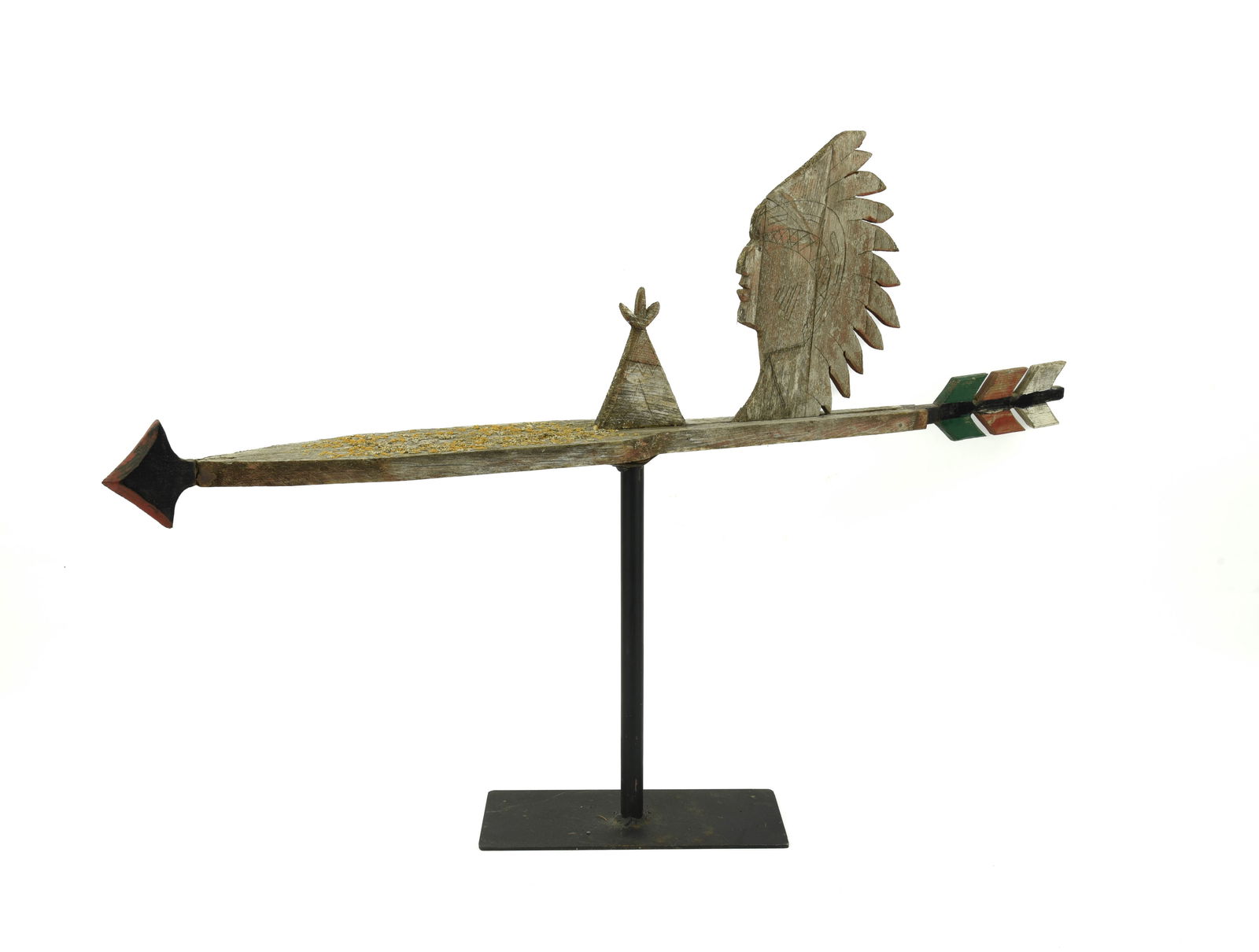 Native American Wooden Weathervane (1 of 4)