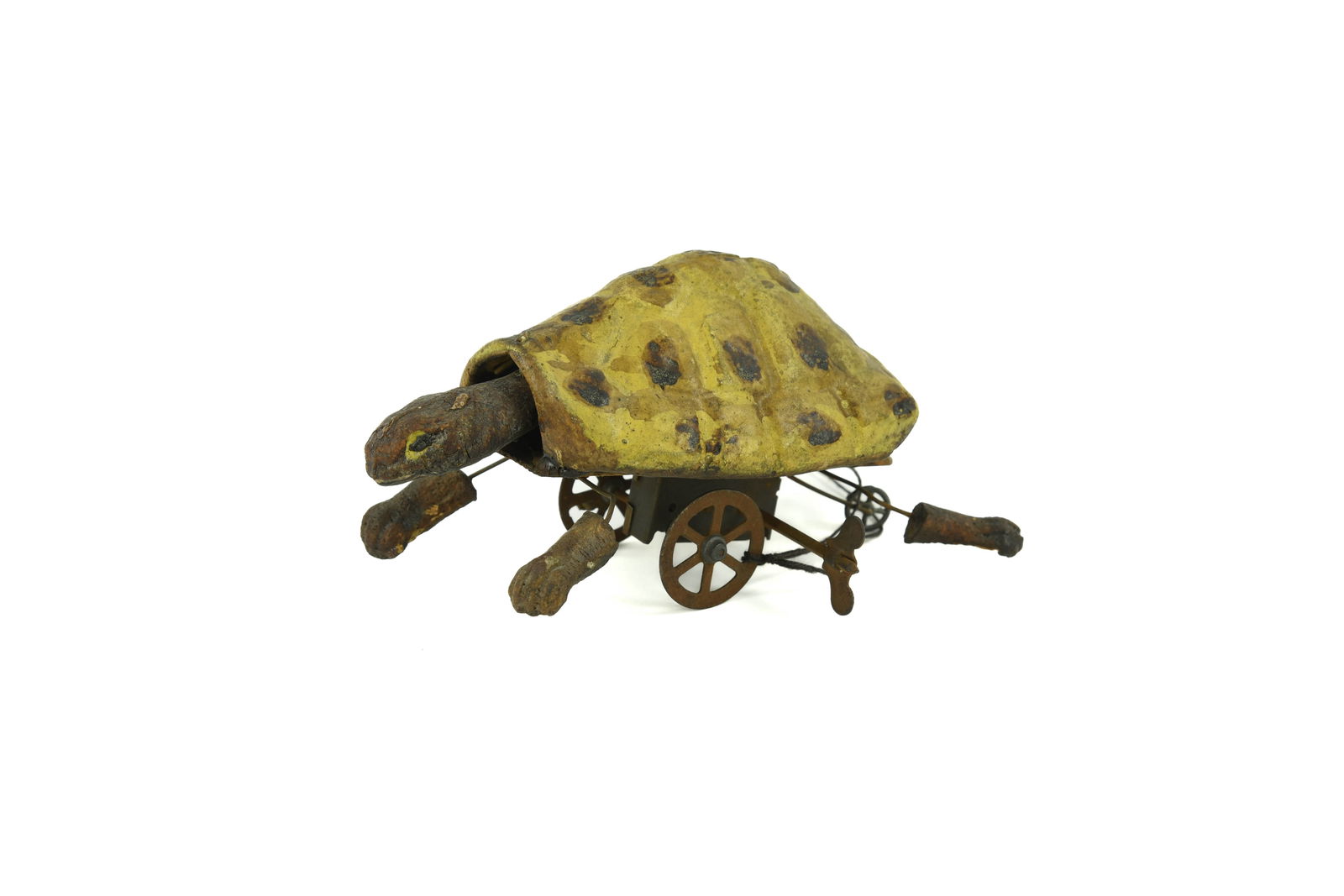 Folk Art Turtle Wind up Toy (1 of 3)
