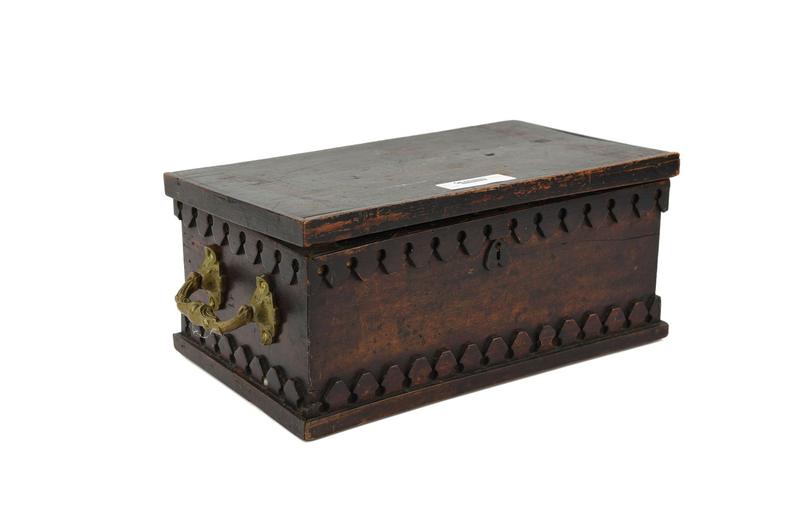 Folk Art Pine Document Box (1 of 5)