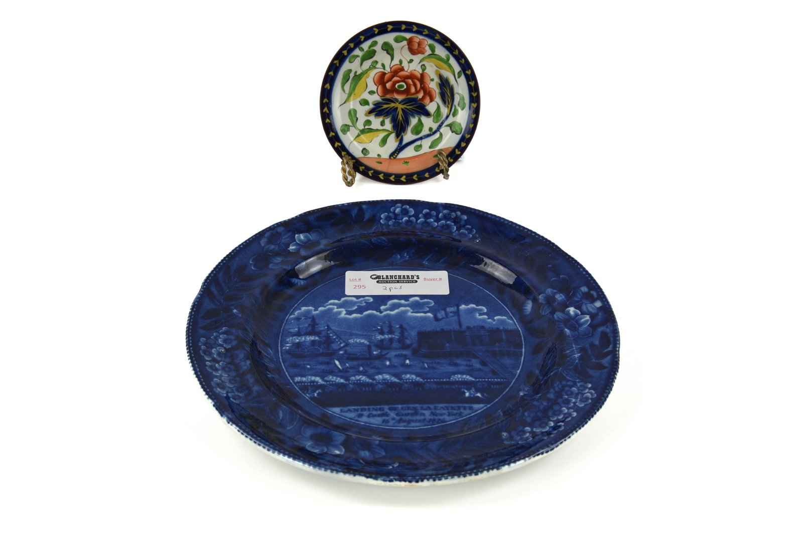 Landing of General LaFayette Soft Paste Plate (1 of 2)