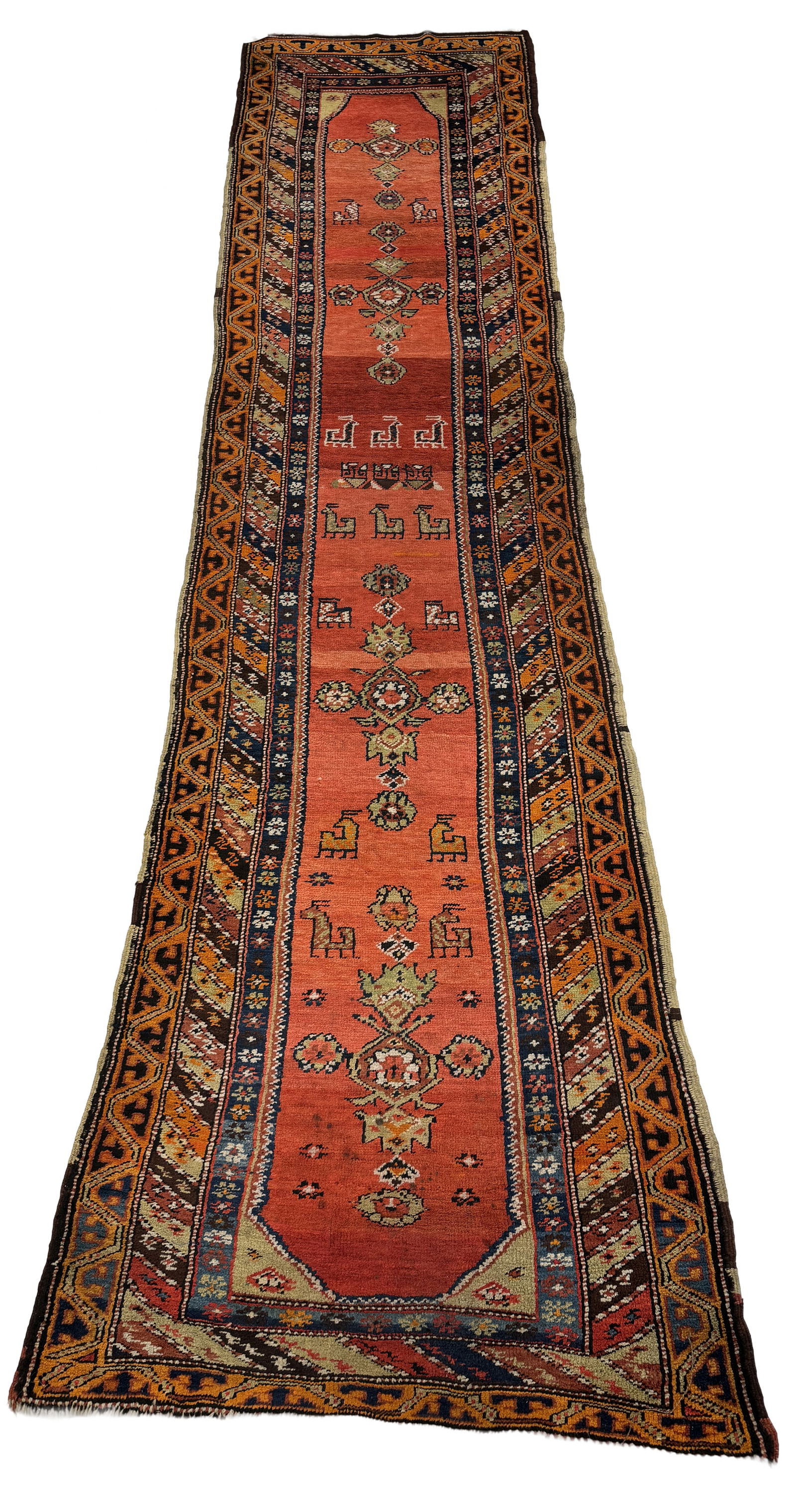 Caucasian Oriental Runner Rug (1 of 4)