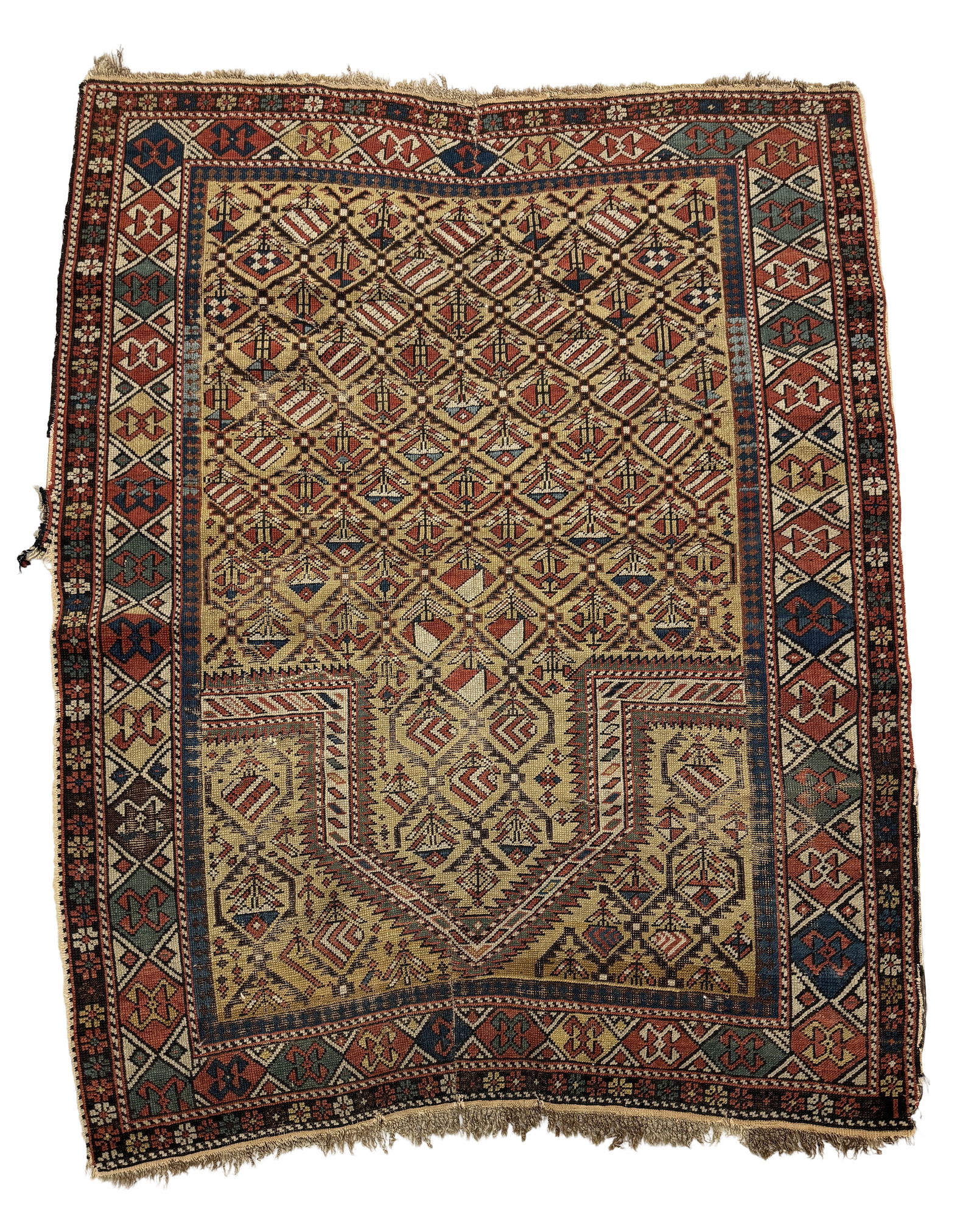 Oriental Hand Woven Prayer Rug (1 of 2)