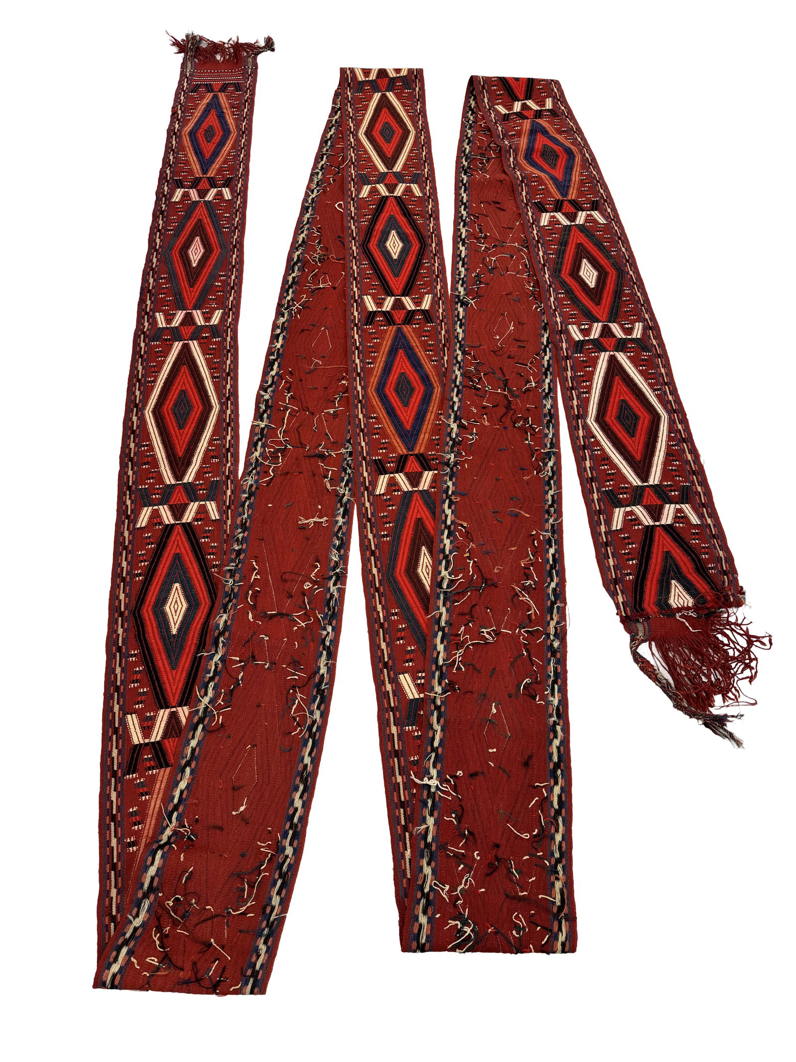 Central Asian Ersari Hand Woven Tent Band Rug (1 of 4)