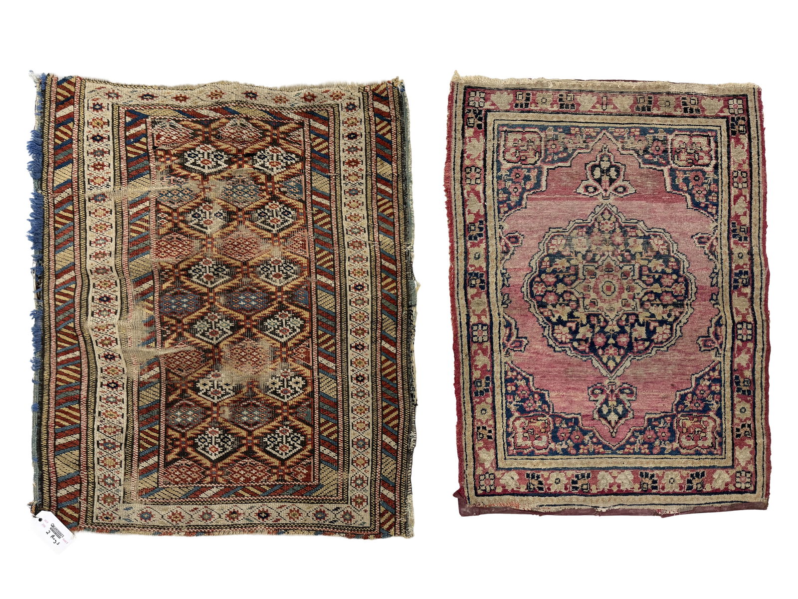 2 Small Oriental Scatter Rugs (1 of 5)
