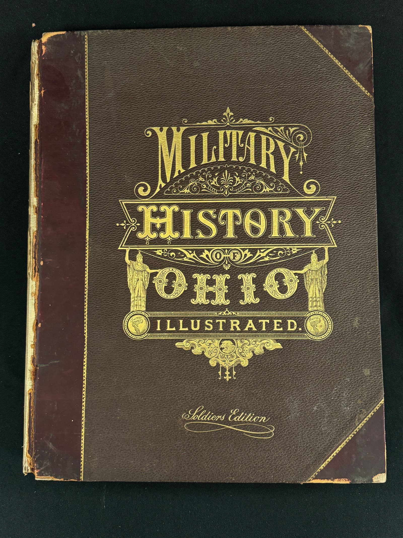 MILITARY HISTORY OF OHIO, 1669-1865, illustrated. (1 of 4)