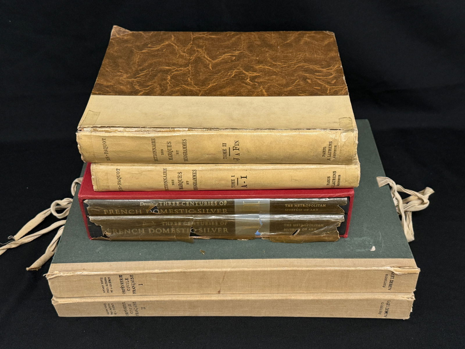 Nocq’s L’Orfevrerie Civile, and Ris-Paquot, etc. (1 of 4)