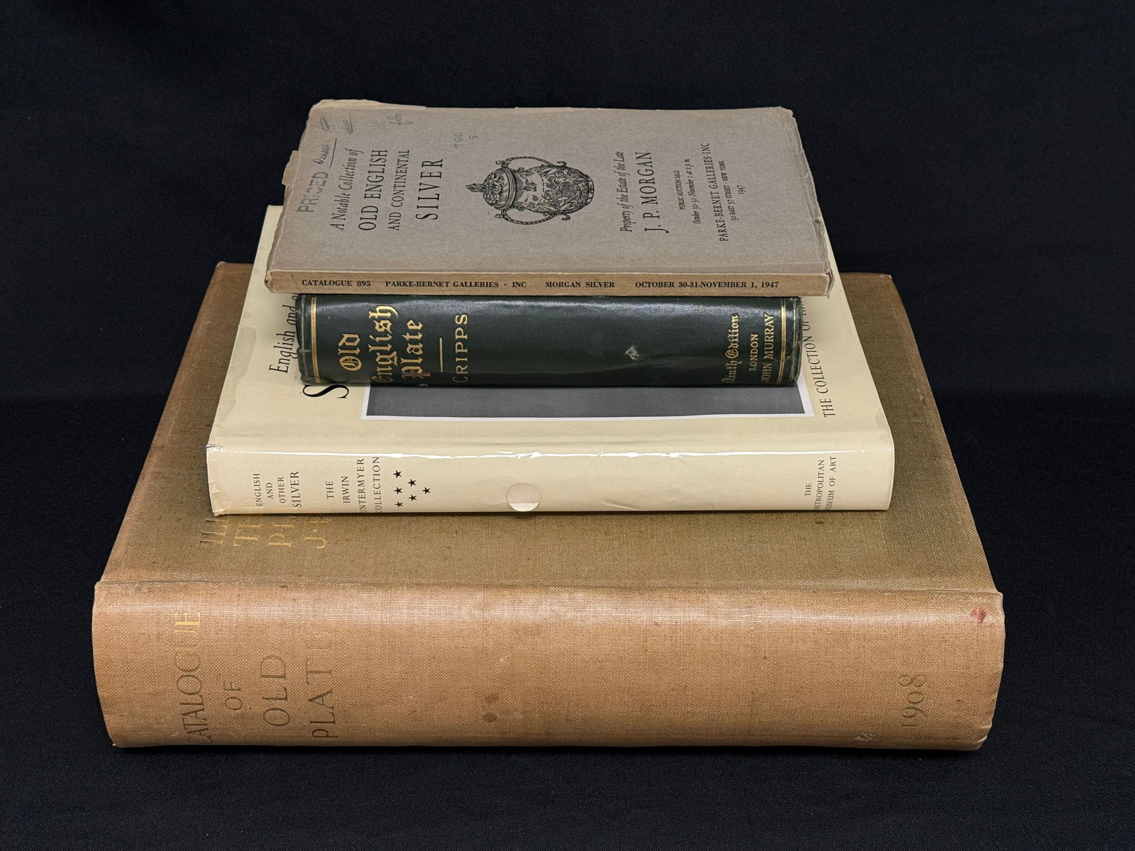 Four landmark works on early English silver. (1 of 10)