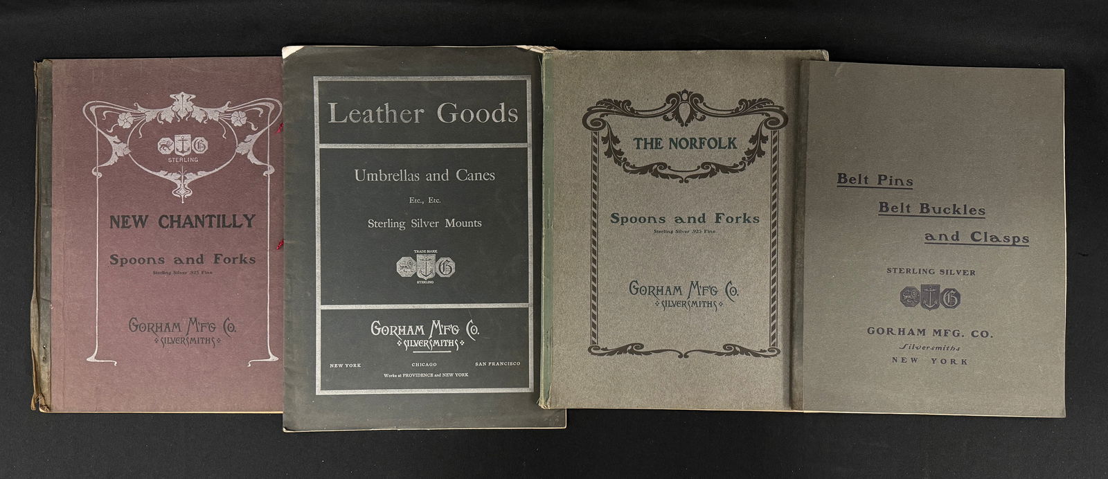 GORHAM SILVER THIN QUARTO & THIN FOLIO TRADE CATS (1 of 6)