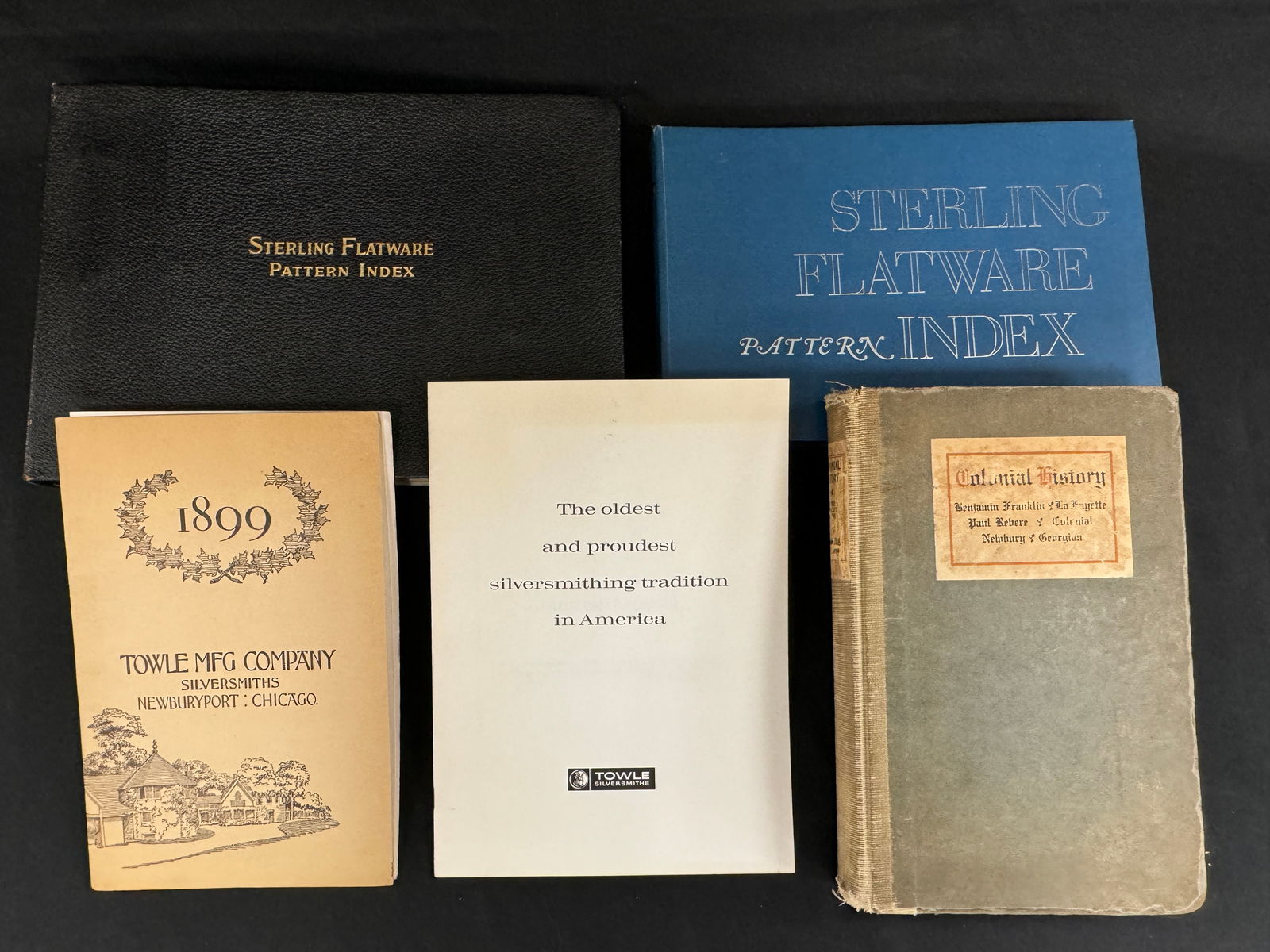 Six 20th-century American silver works. 6 vols. (1 of 3)