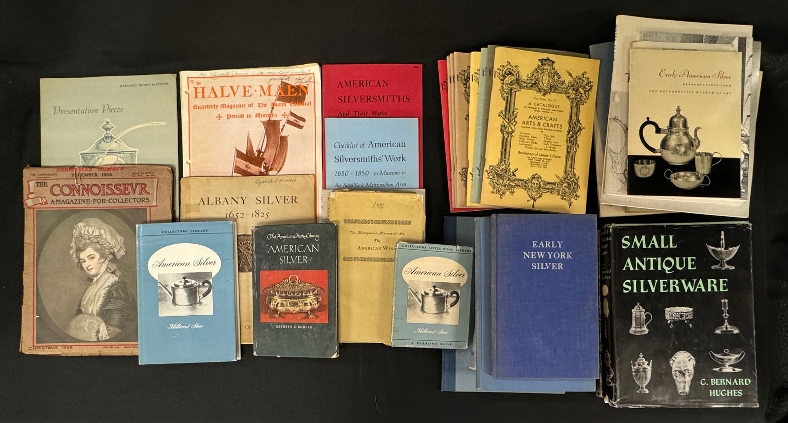 8 bound volumes & 32 pamphlets on American Silver (1 of 1)