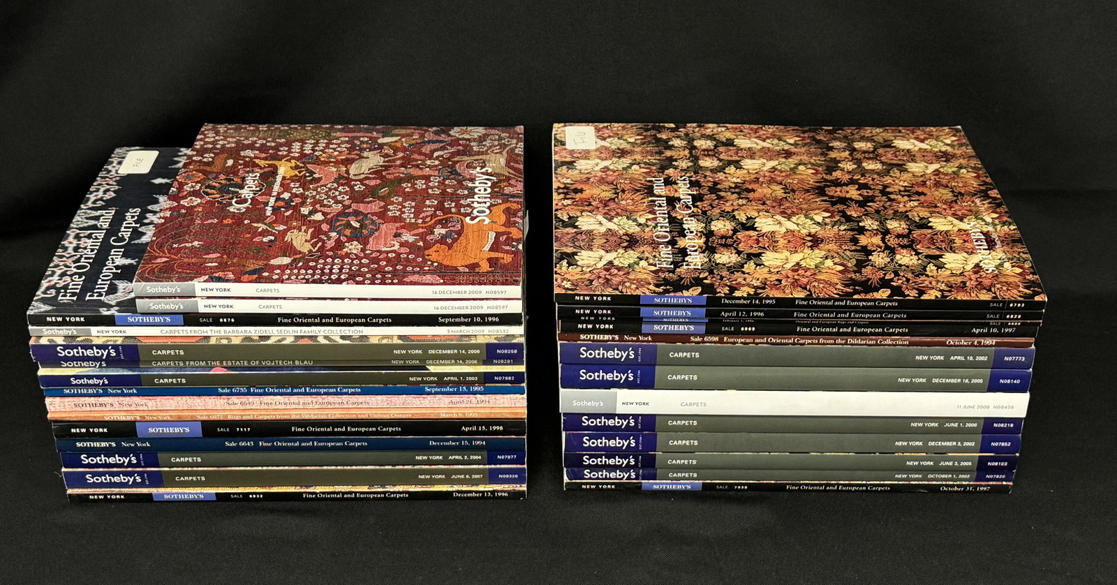 Run of Sotheby’s fine Islamic Carpet auction cats (1 of 3)