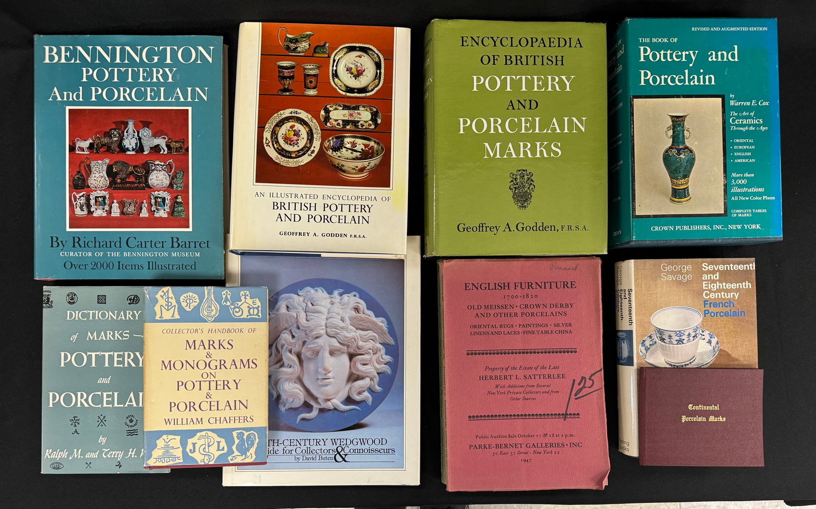 British Pottery, Bennington, French Porcelain (1 of 1)