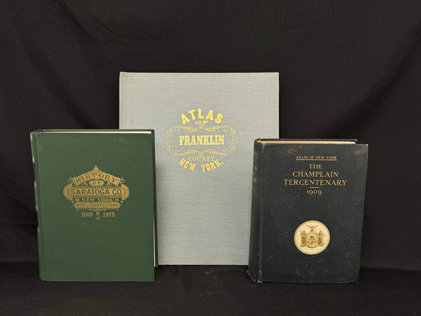 Champlain Tercentenery Report, Saratoga Co., etc. (1 of 4)