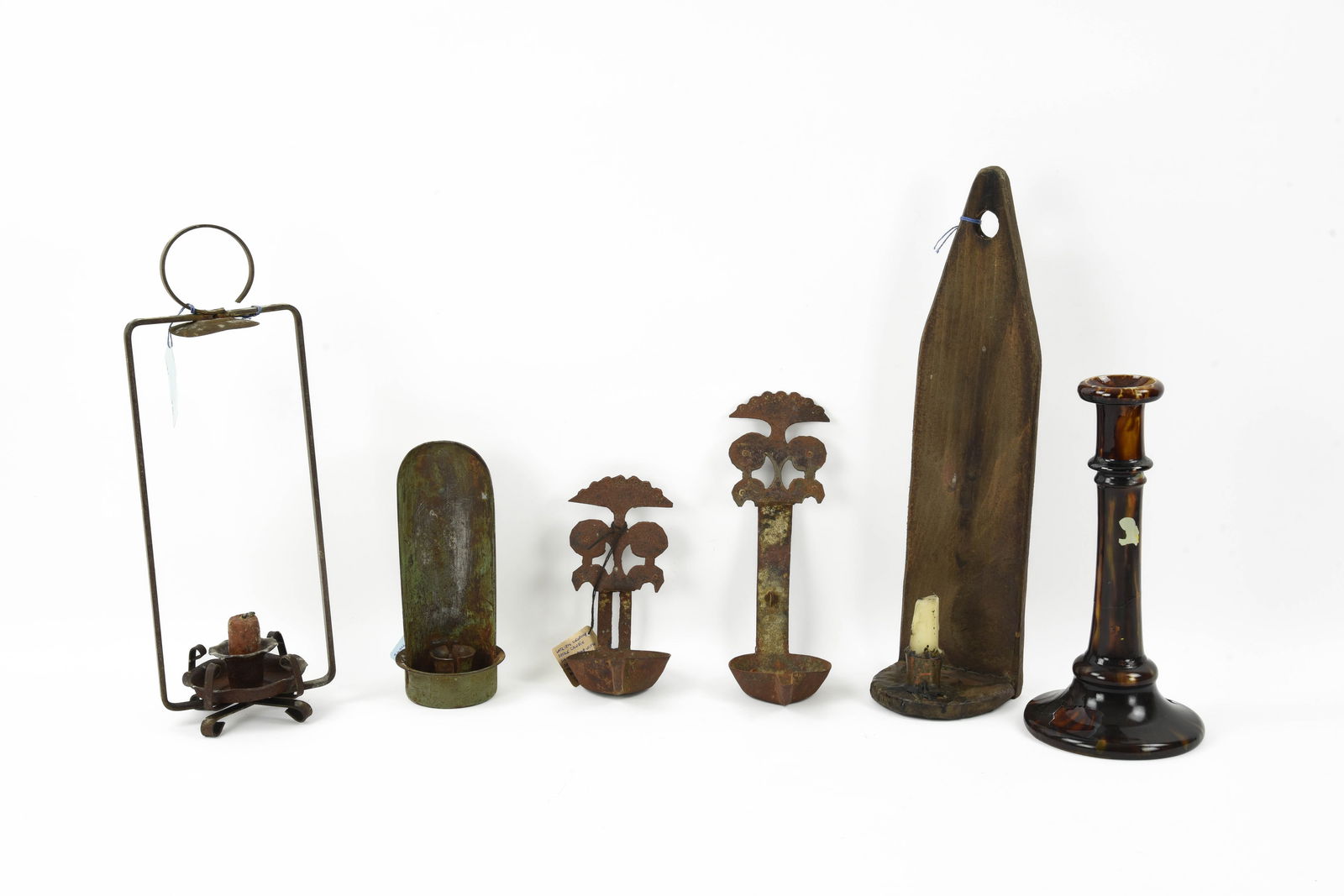 Group of Early Candlesticks and Lighting (1 of 2)