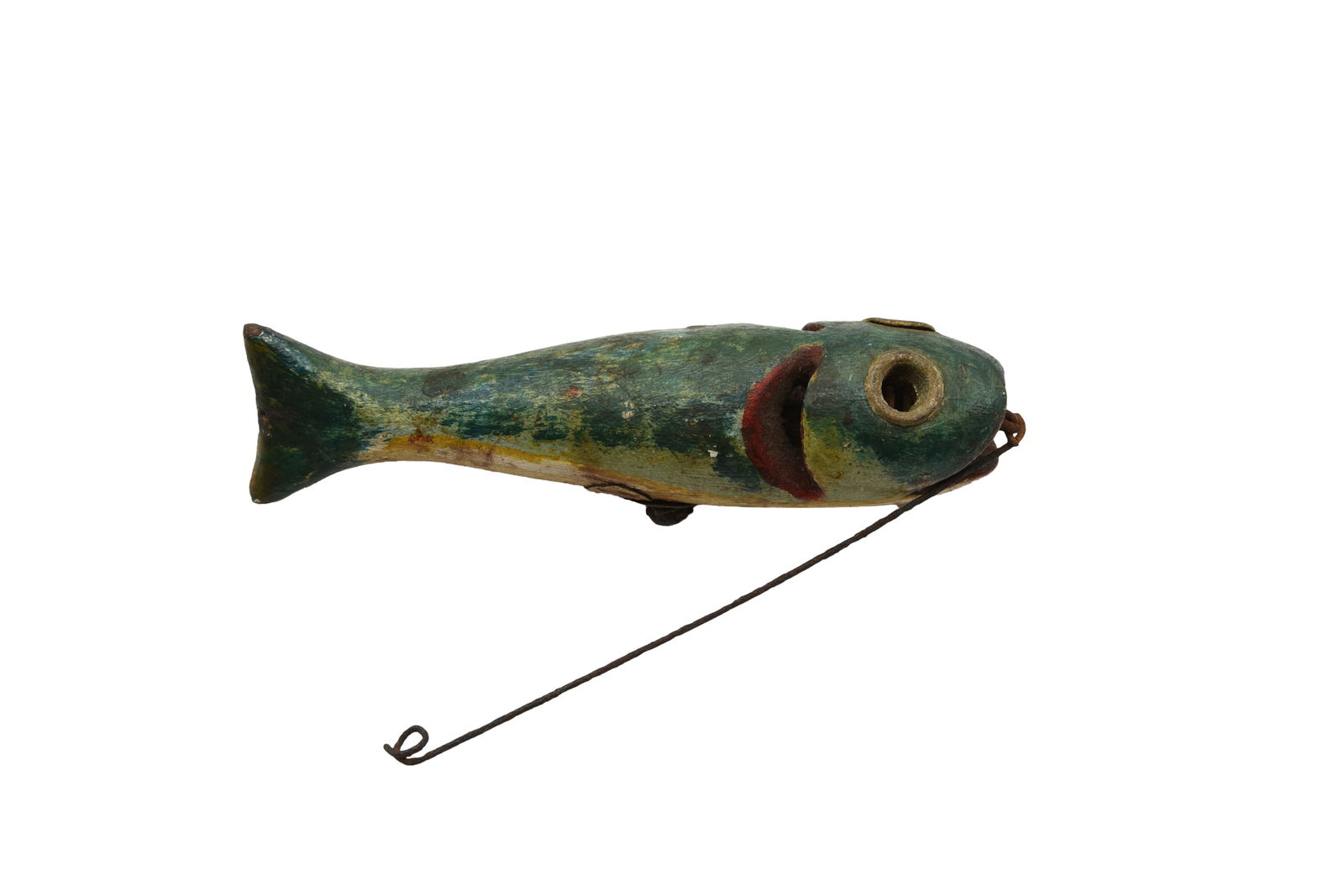 Early Folk Art Wood Lure (1 of 3)