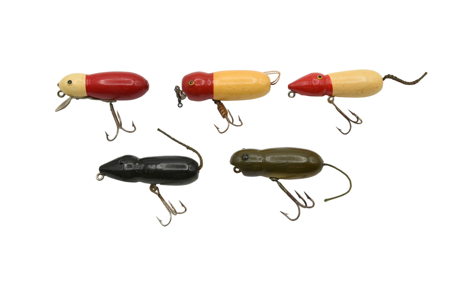 5 Vintage Mouse Lures (1 of 3)