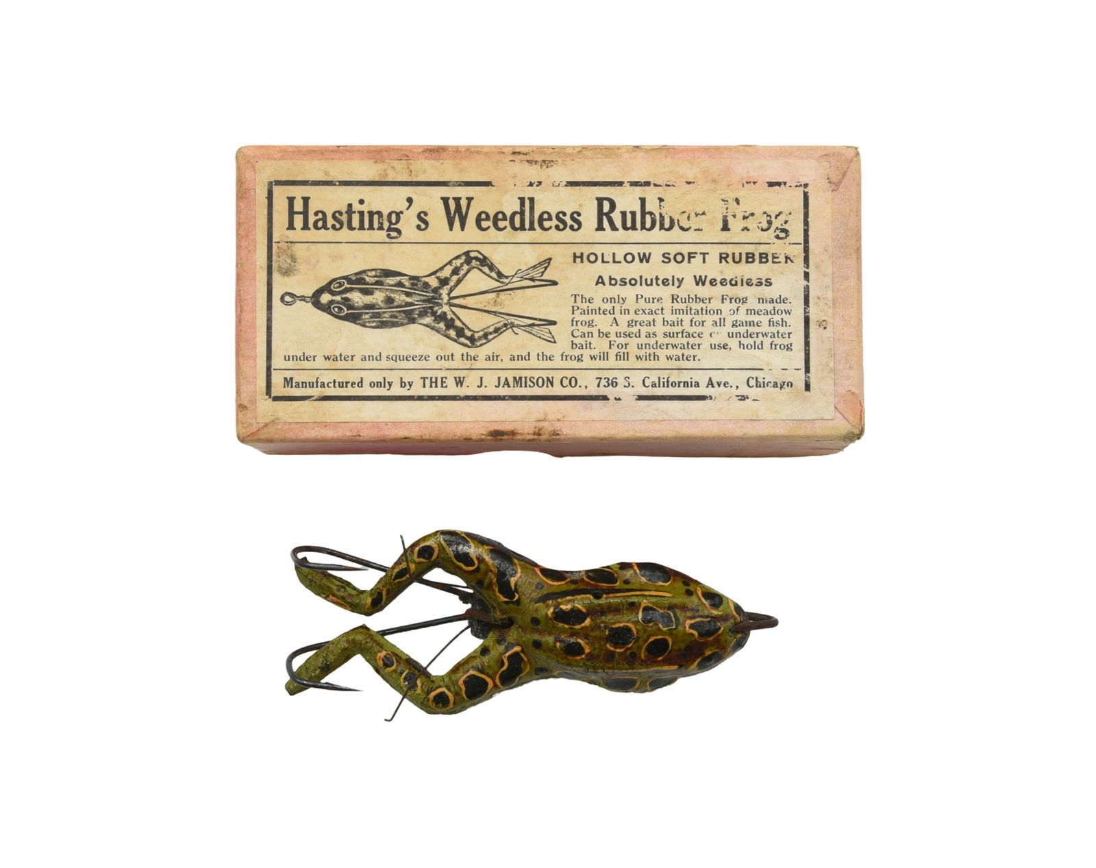 Hasting's Weedless Rubber Frog (1 of 3)