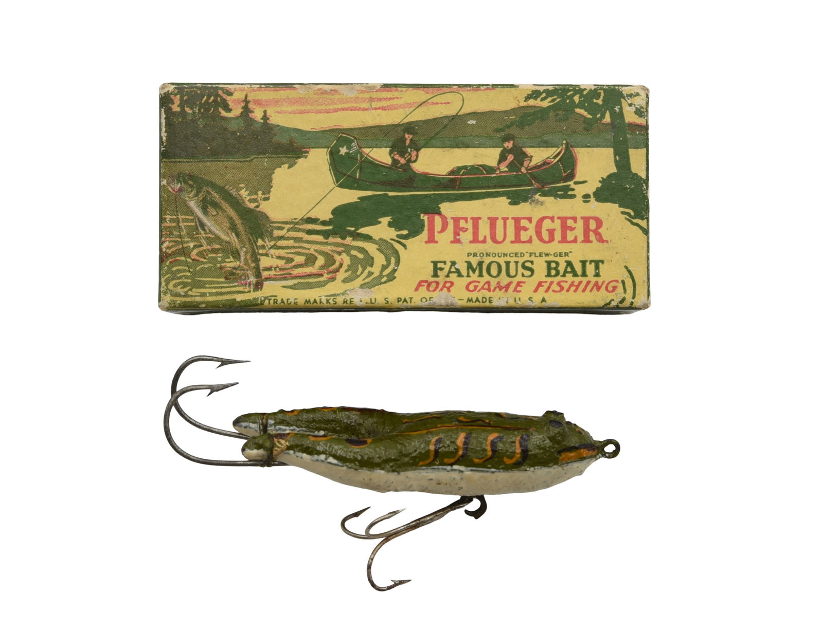 Pflueger Satin Cork Frog & Box (1 of 5)