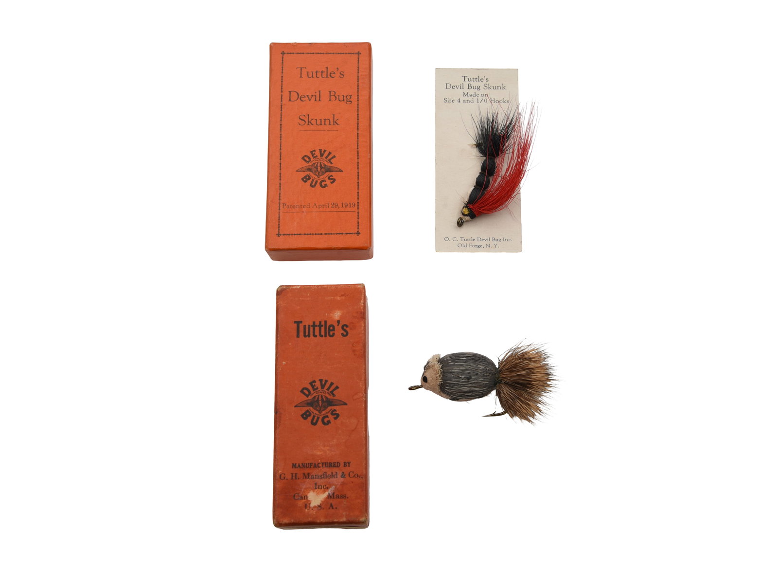 2 Boxed Tuttle Flyrod Lures (1 of 4)