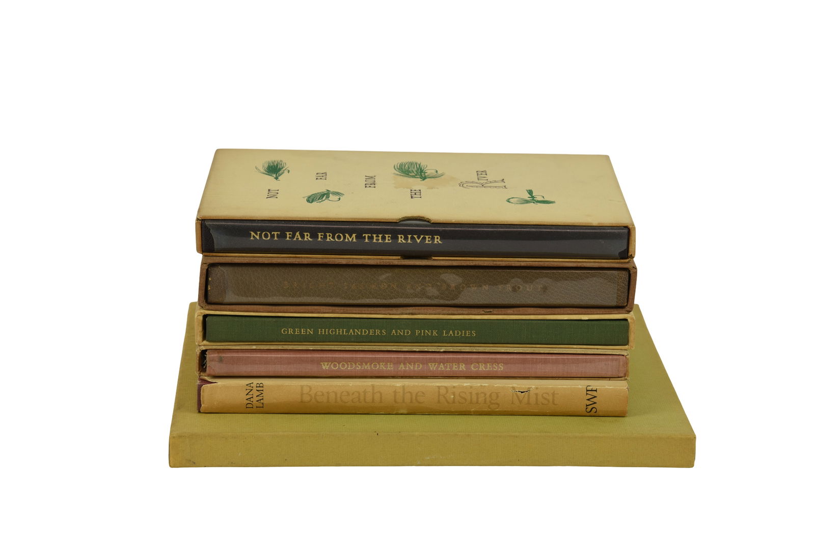 6 Hardcover Fishing & Sporting Books Dana S. Lamb (1 of 7)