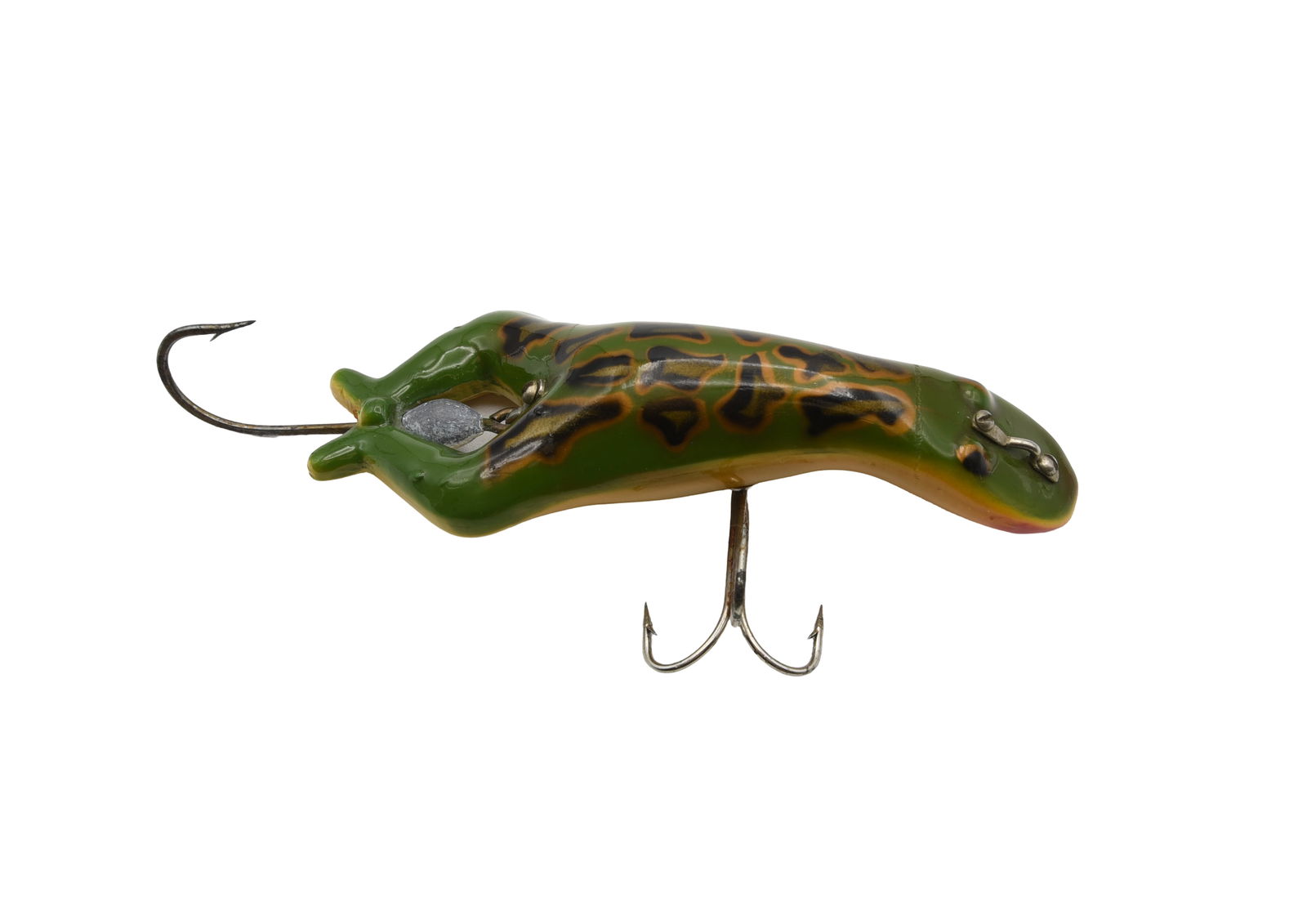 HEDDON LUNY FROG　美品 Heddon Old Lure Looney Frog Vintage~ Wood~ Fishing Lure