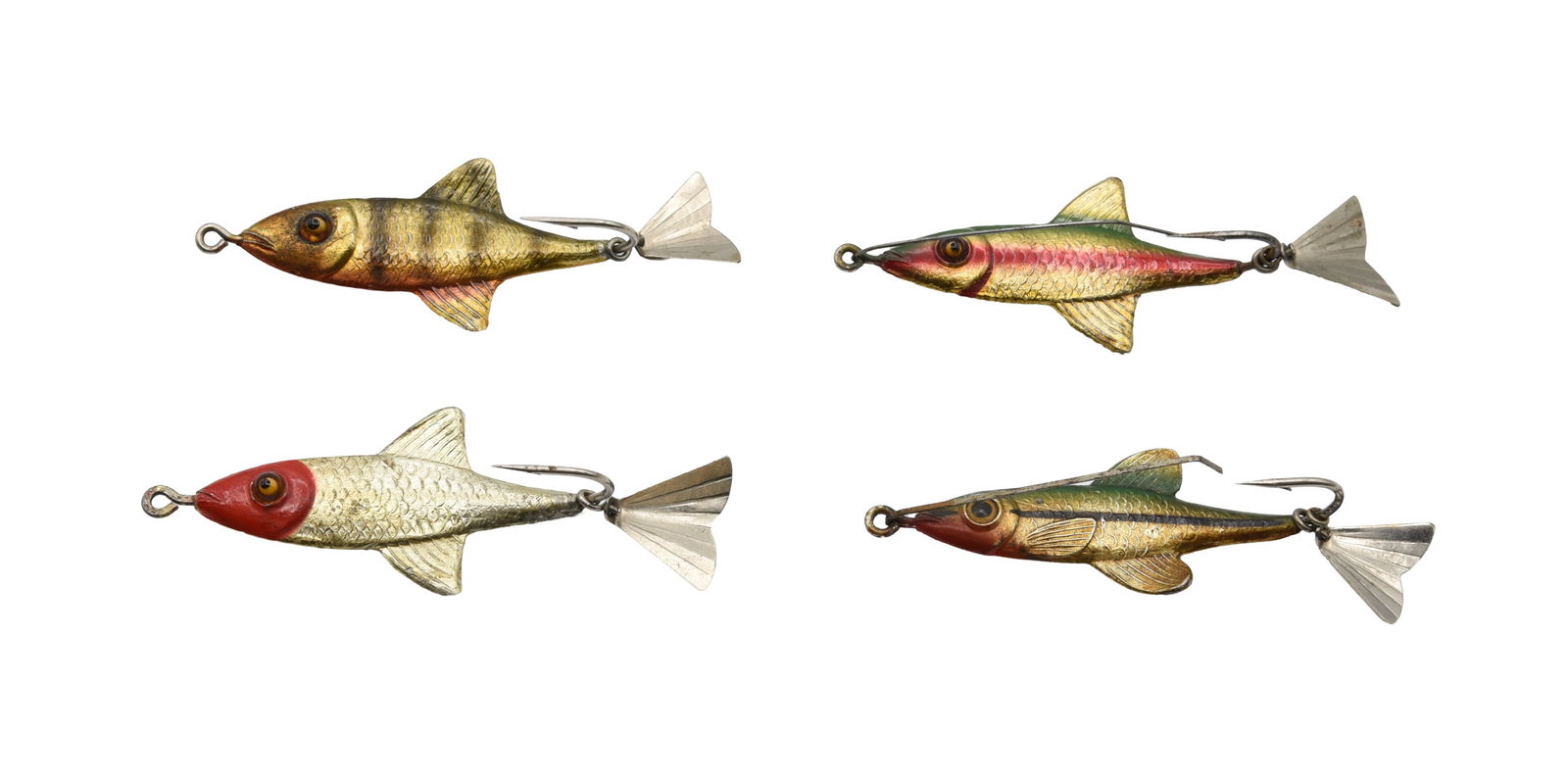 4 Arbogast Tin Liz Minnows (1 of 2)