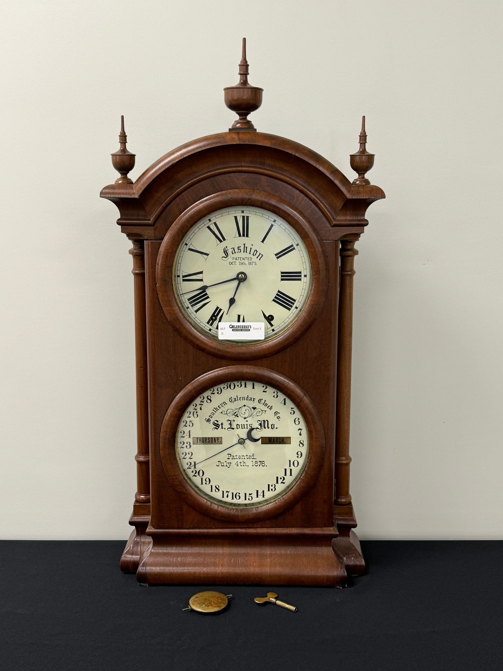 Southern Calendar Clock Co. Fashion No. 2 (1 of 5)