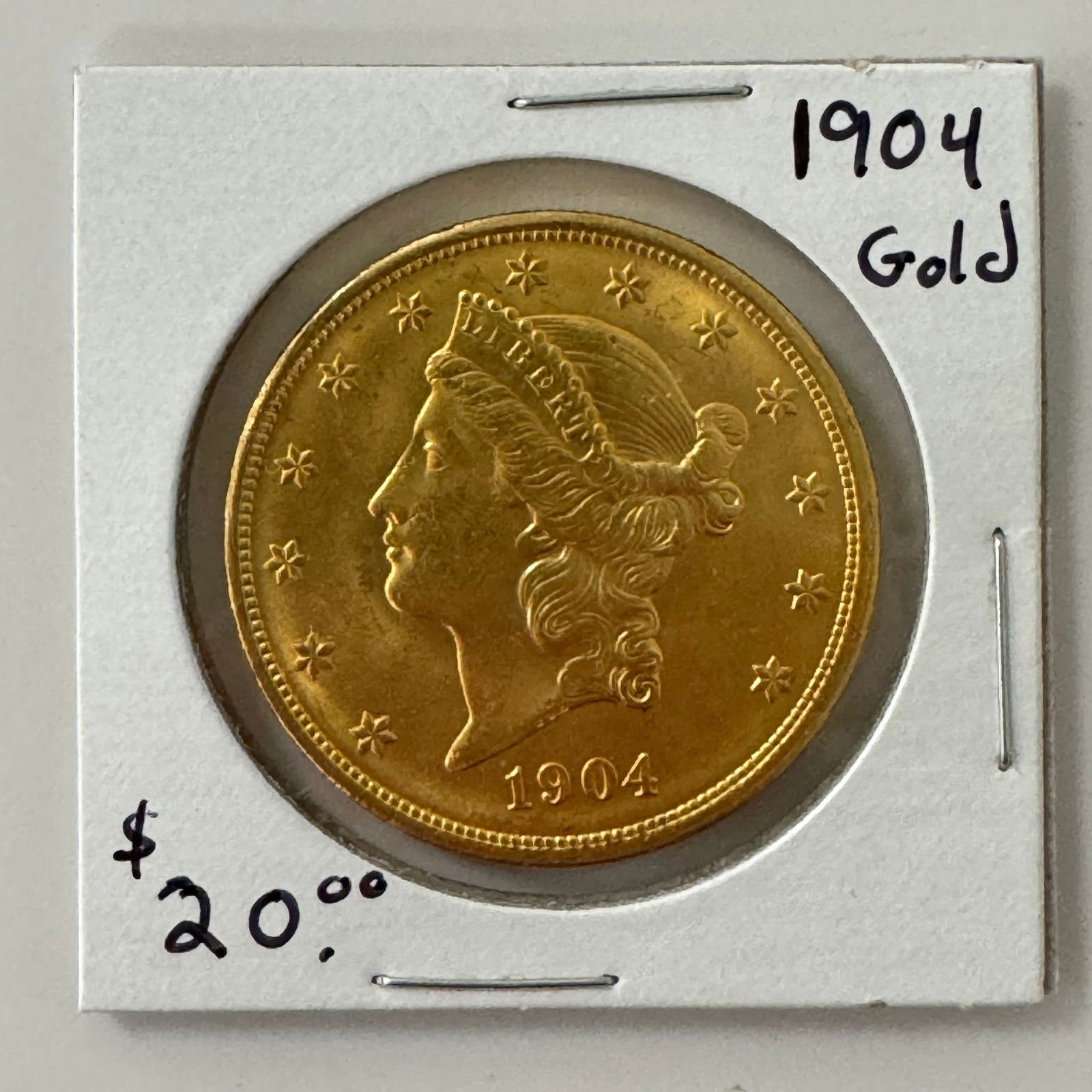 1904 U.S. $20 Gold Coin (1 of 2)