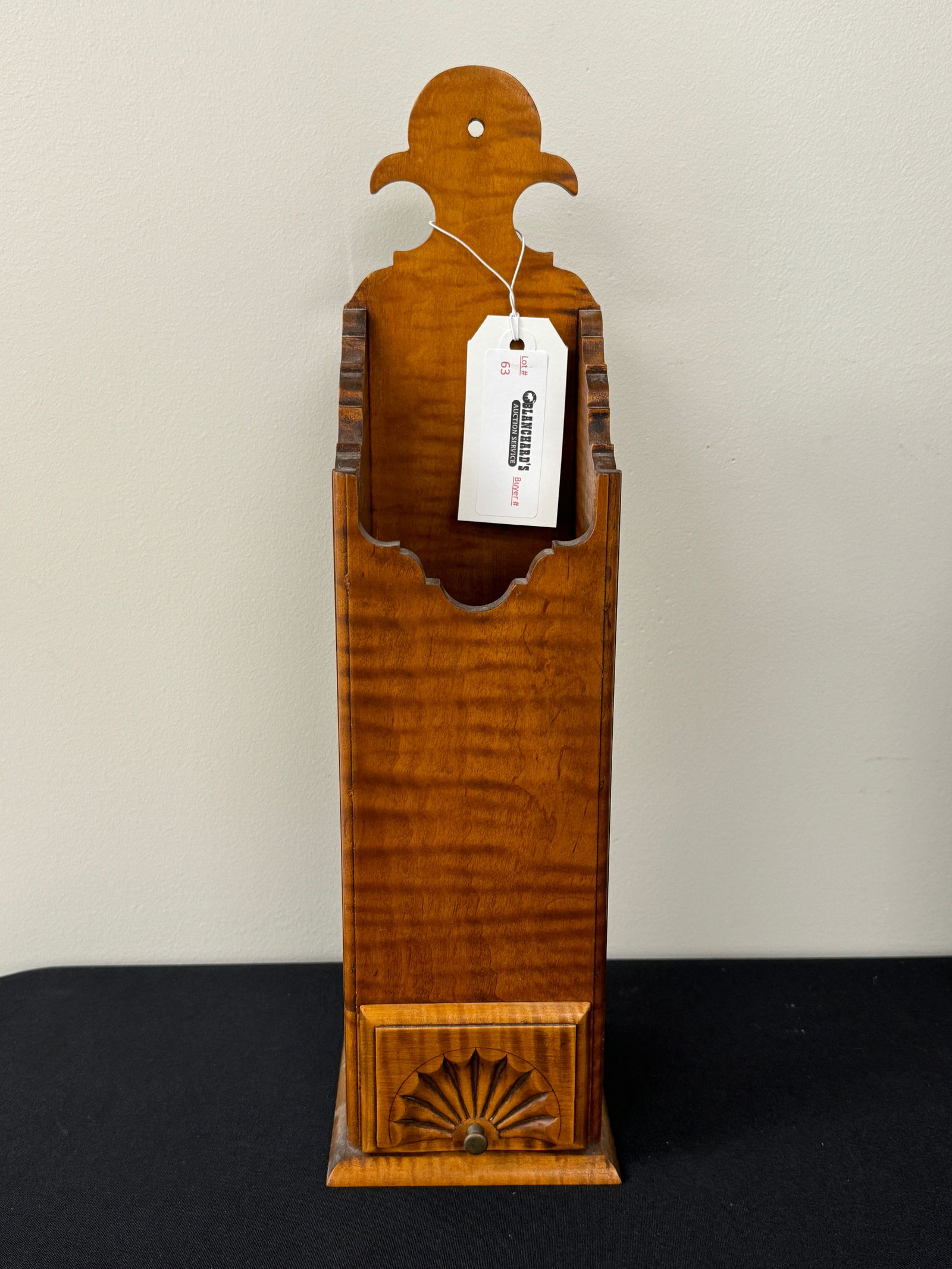 Eldred Wheeler Curly Maple Pipe Box (1 of 3)