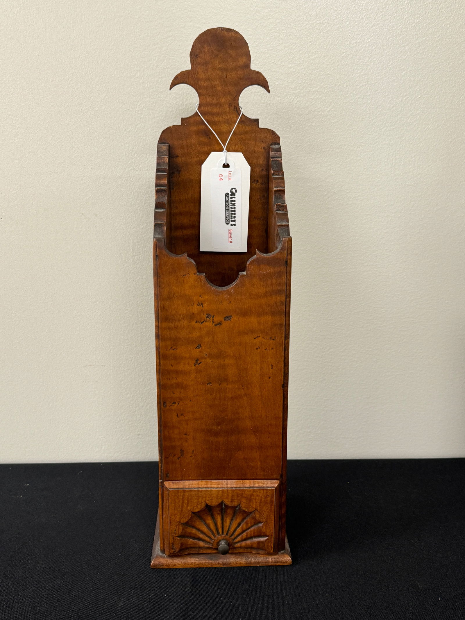 Eldred Wheeler Curly Maple Pipe Box (1 of 3)