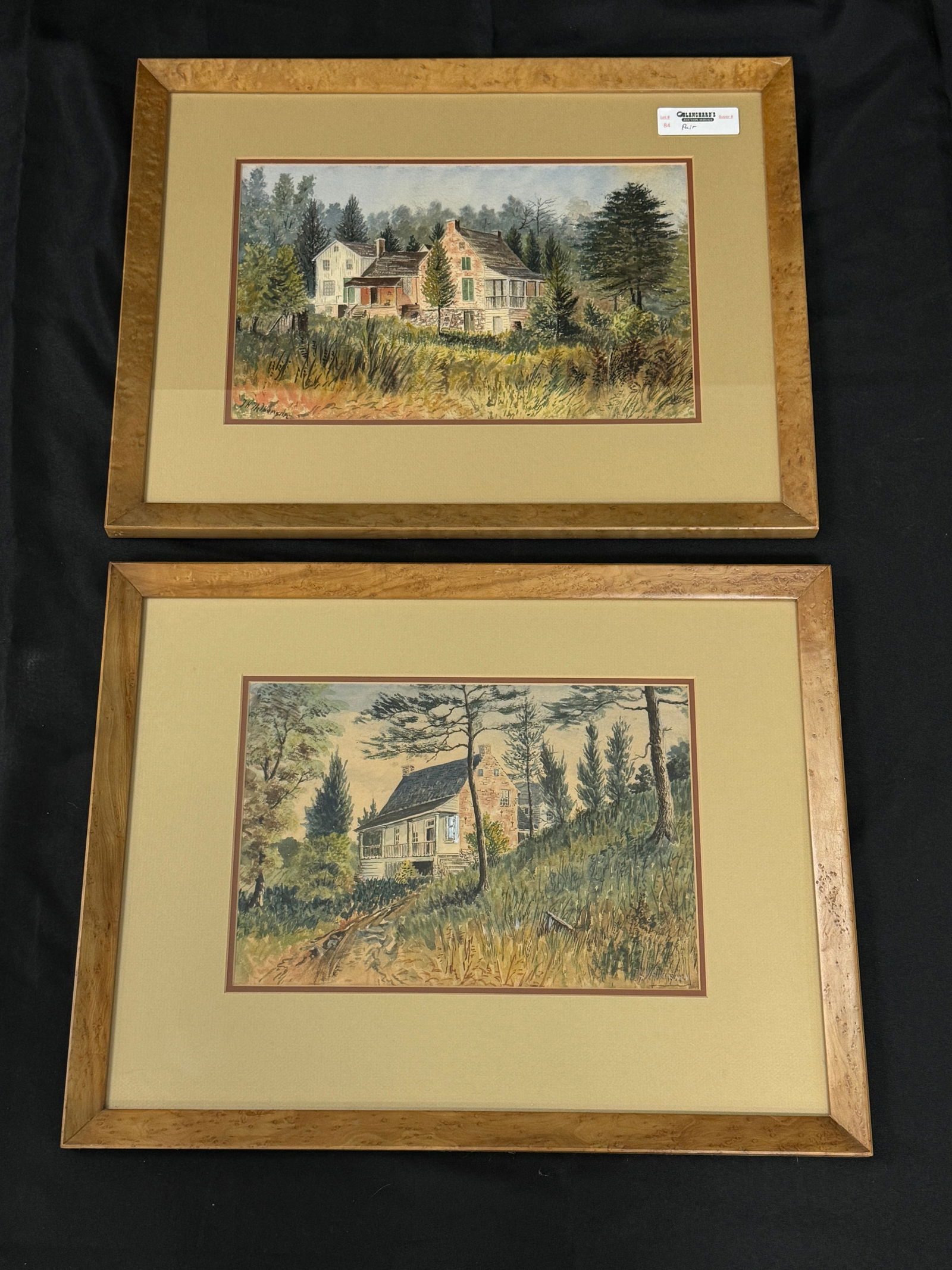 Pair of T.H. Wilkinson Watercolors (1 of 7)