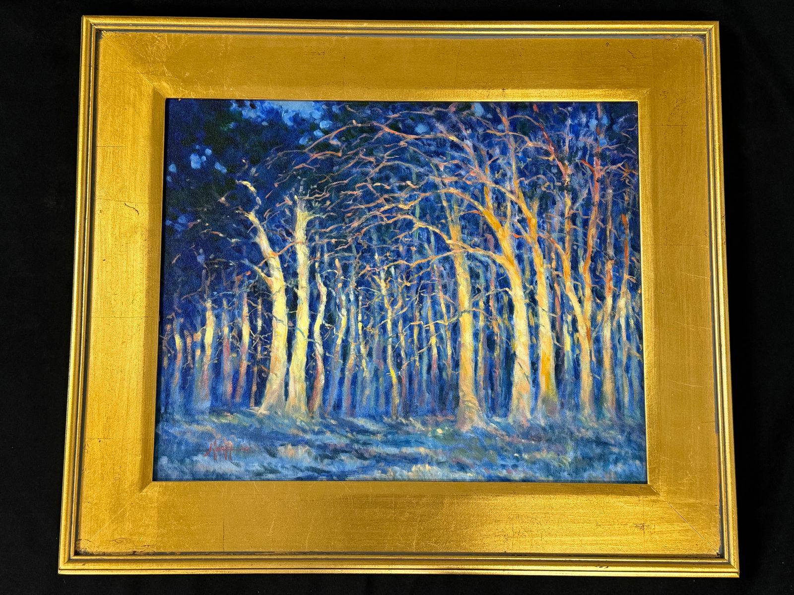Myra Knapp Oil on Canvas "First Kiss of Sunlight" (1 of 4)