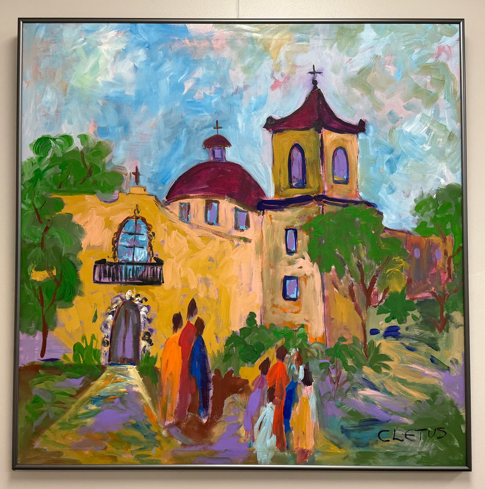 Brother Cletus Behlmann Oil on Canvas (1 of 3)