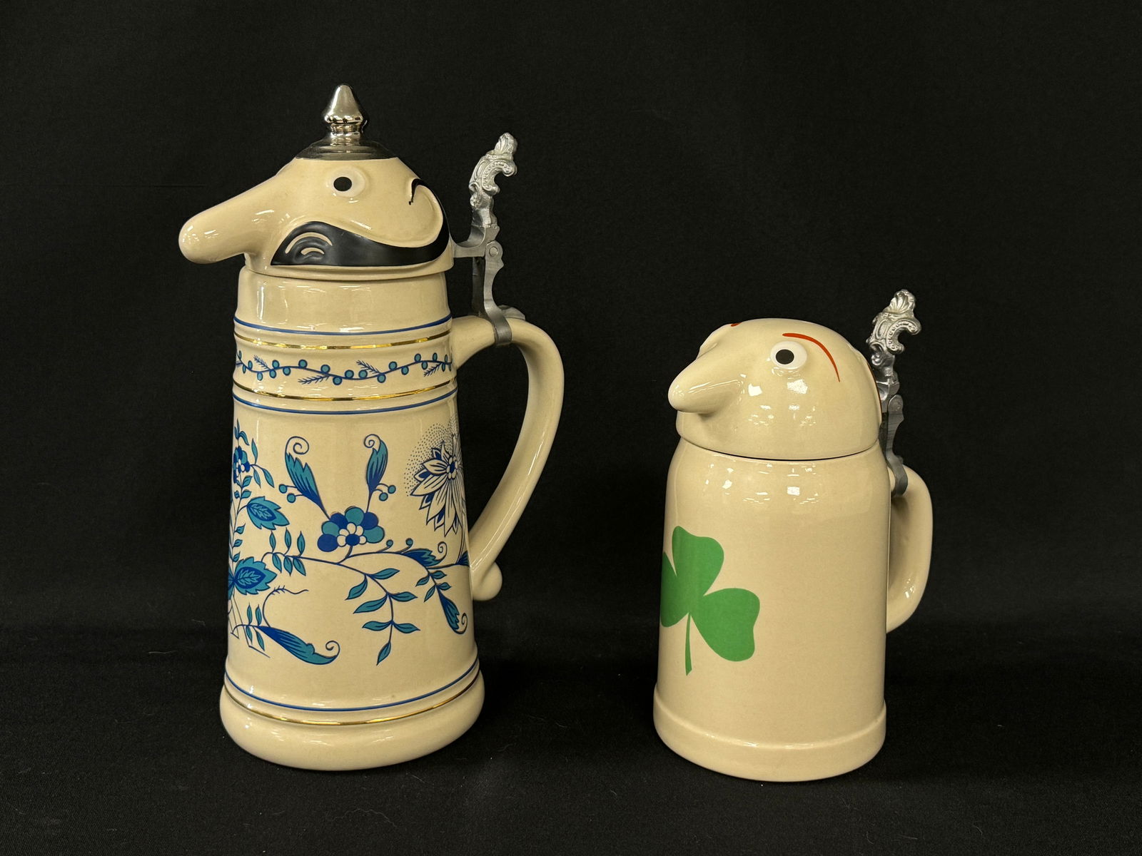 Pair of Schultz and Dooley Webco Beer Steins (1 of 3)