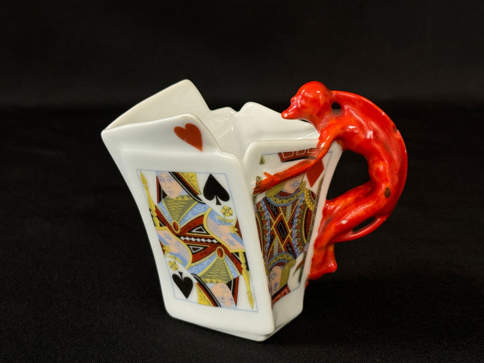 Royal Bayreuth Devil Card Creamer (1 of 3)