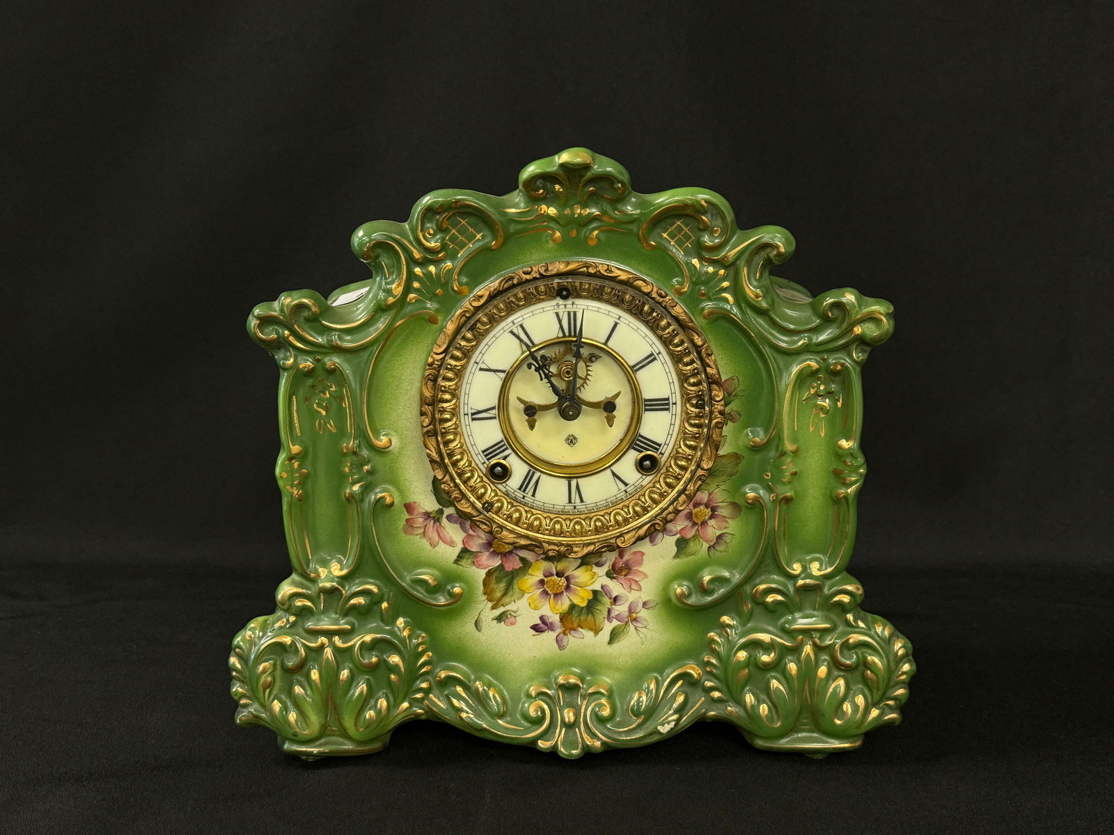 Royal Bonn Ansonia Porcelain Clock (1 of 4)