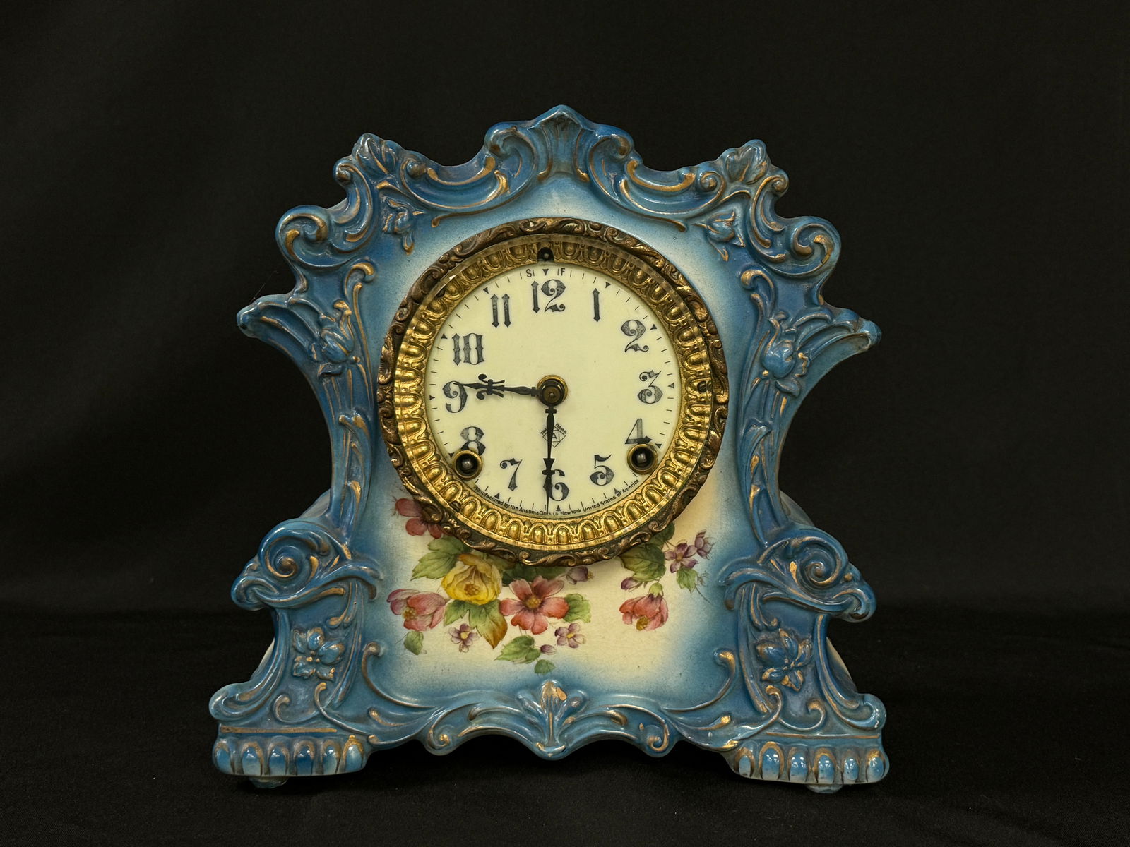 Royal Bonn Ansonia Porcelain Clock (1 of 4)