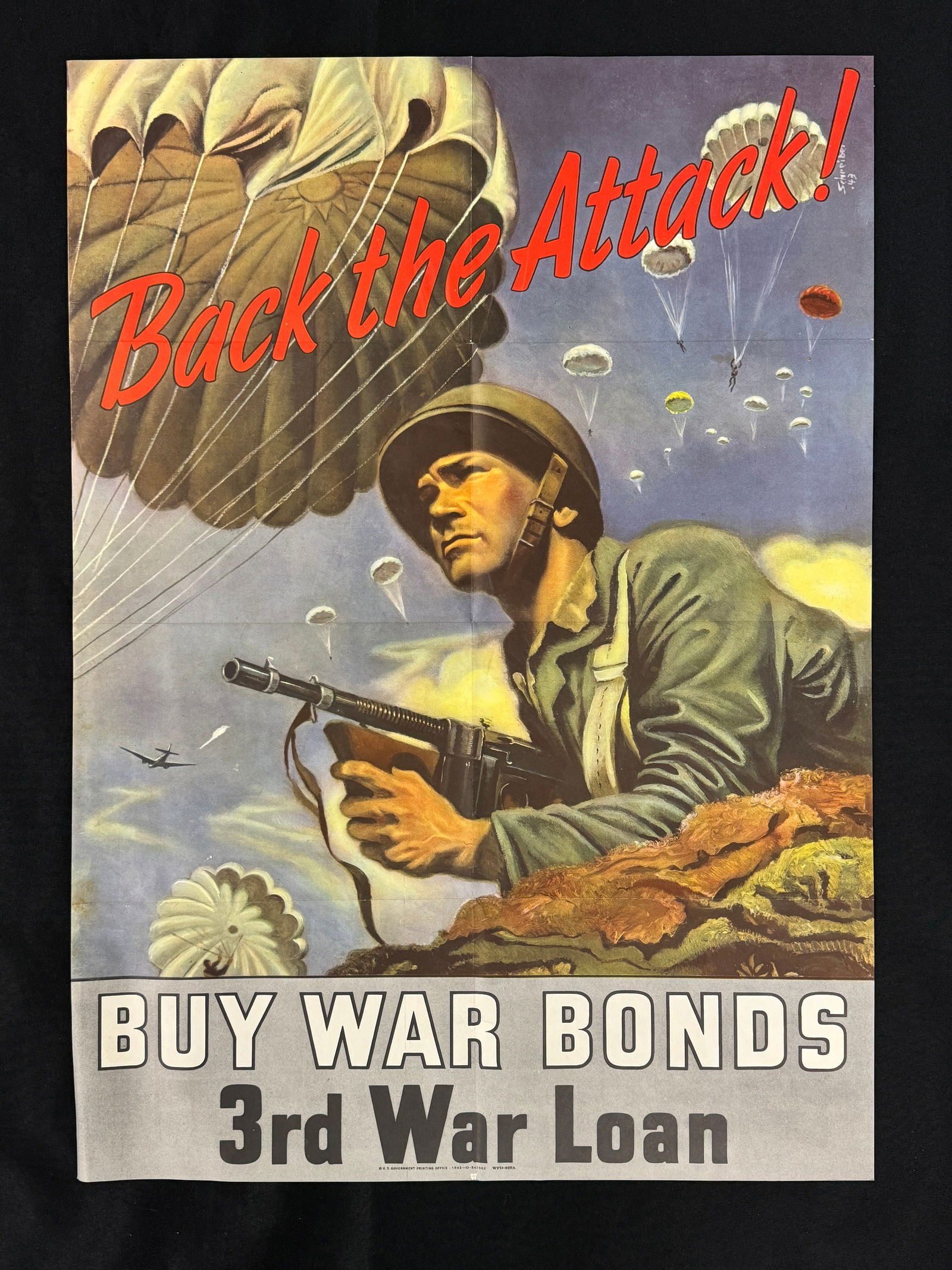 Back the Attack! Buy War Bonds 3rd War Loan (1 of 3)