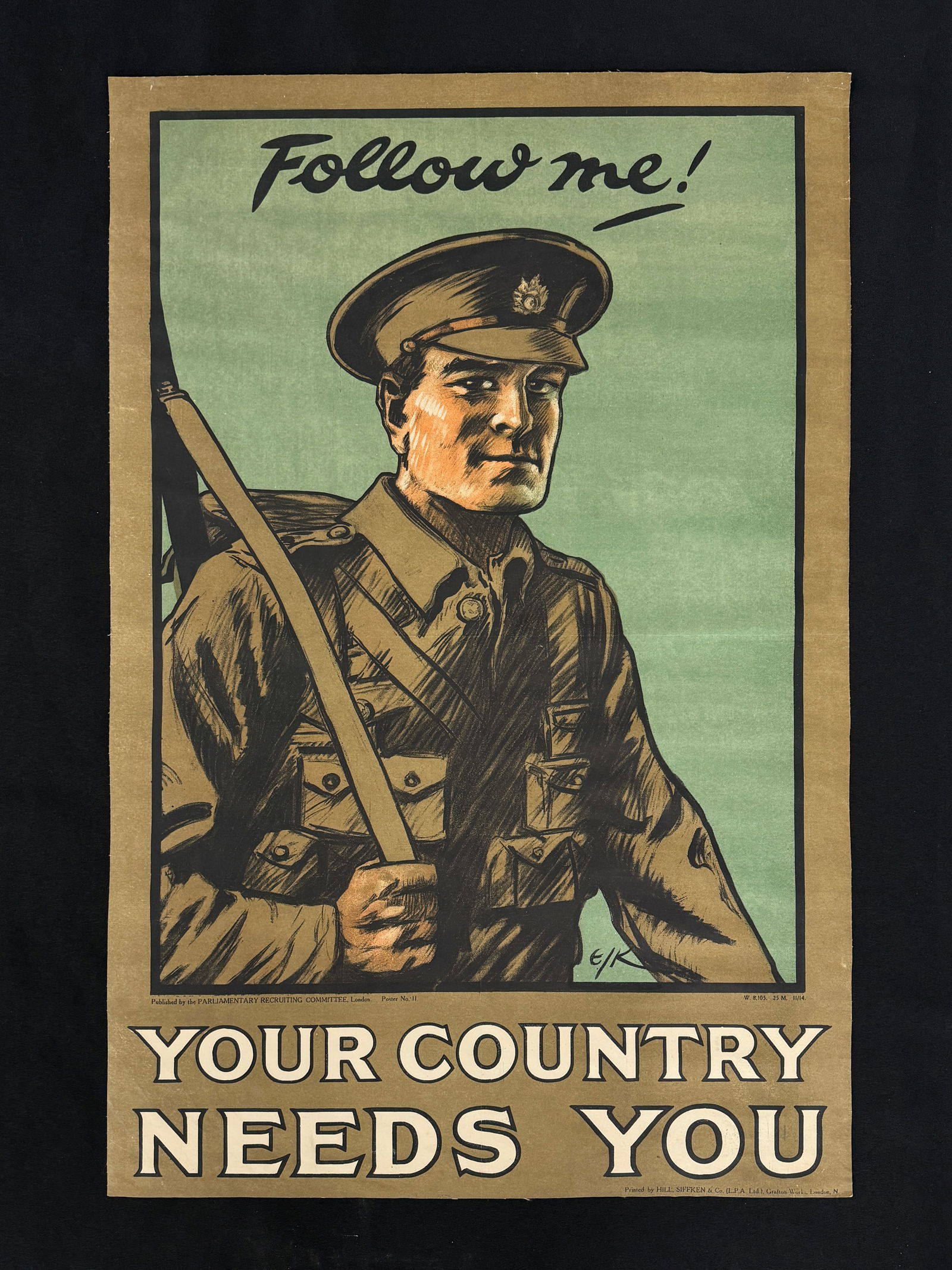 Follow me! Your Country Needs You Poster (1 of 3)