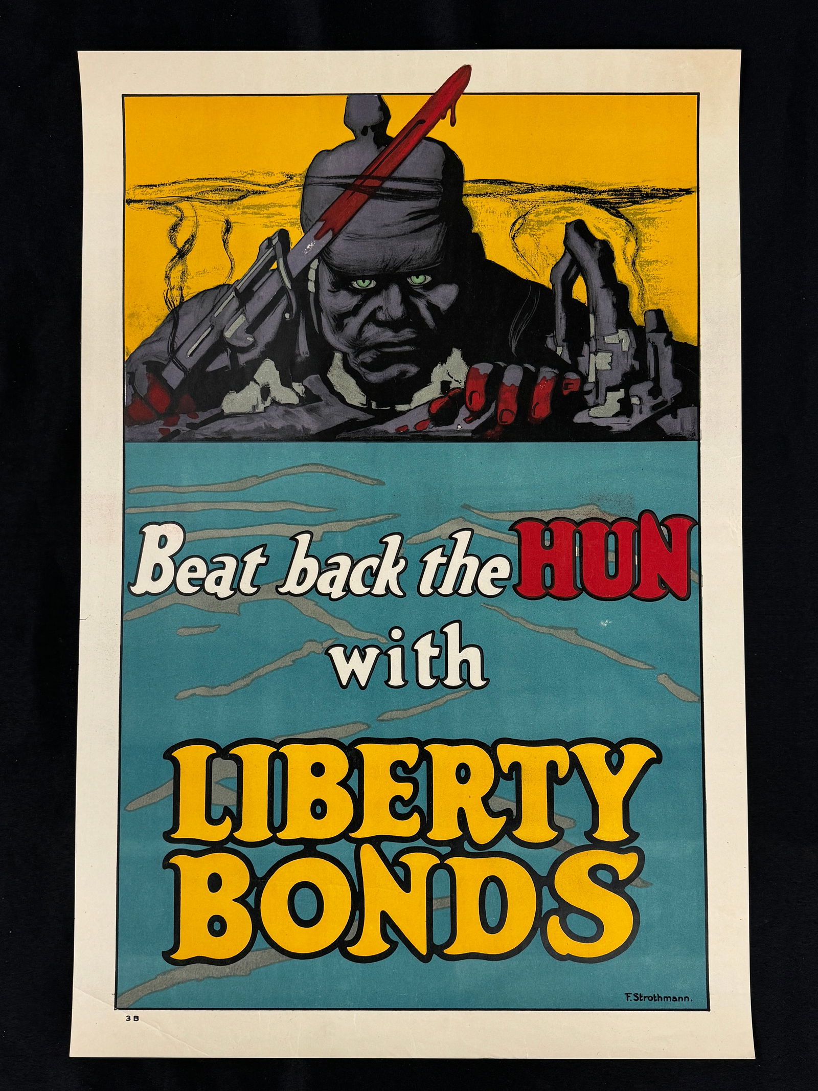 Beat back the Hun with Liberty Bonds Poster (1 of 3)